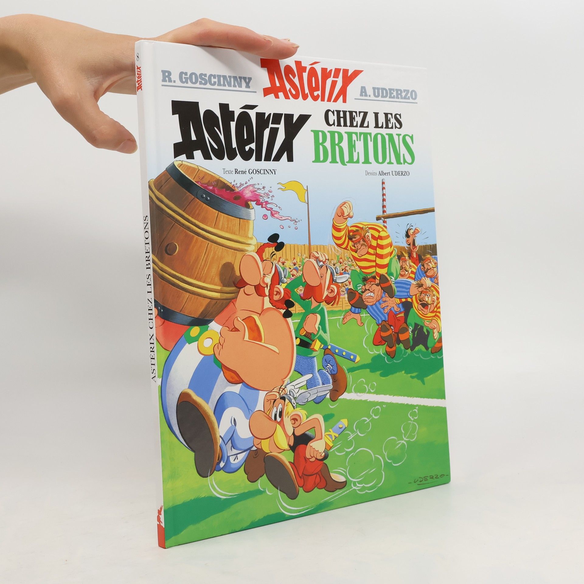 Albert Uderzo Asterix - Asterix chez les Bretons. Asterix bei den Briten, französische Ausgabe