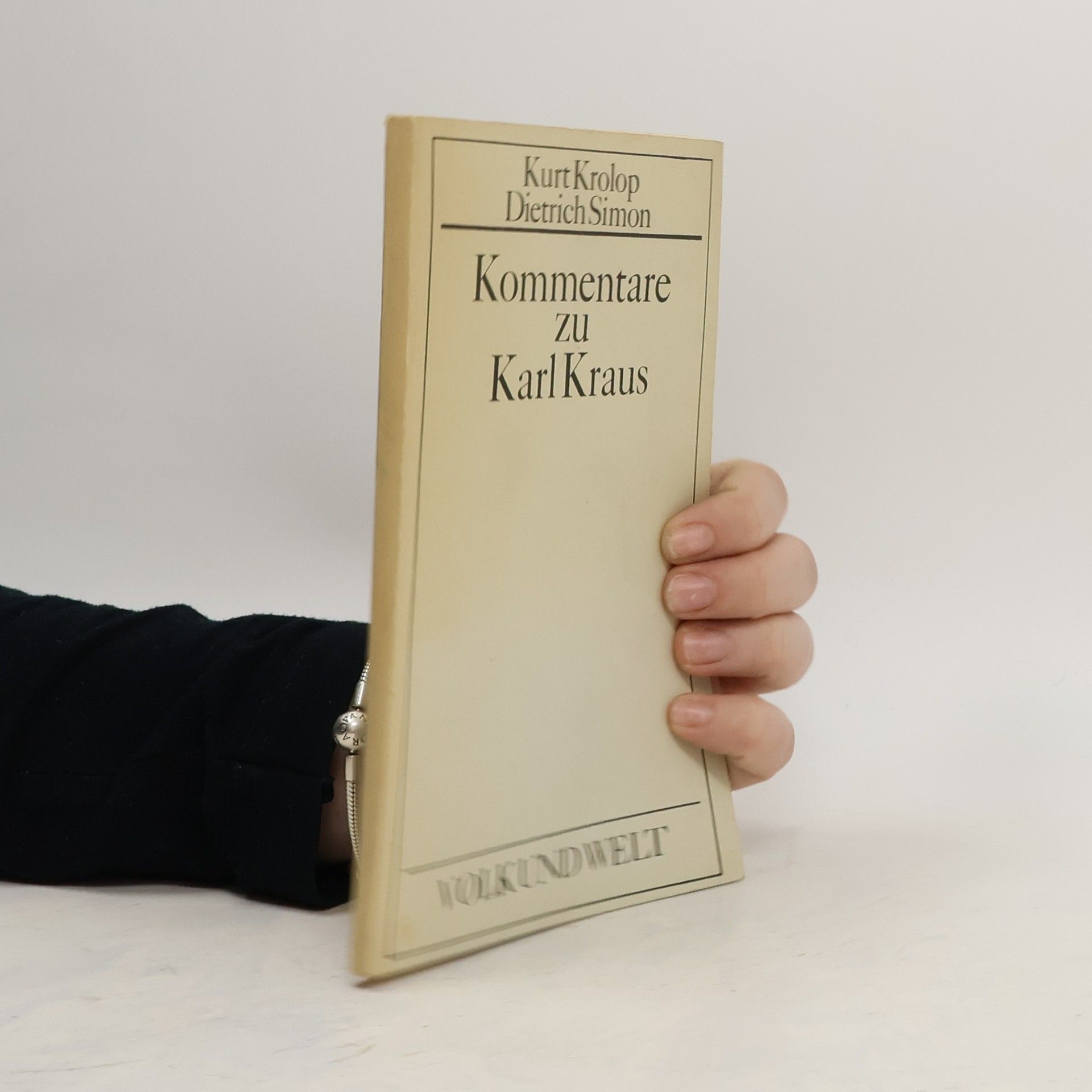 Kurt Krolop Kommentare zu Karl Kraus