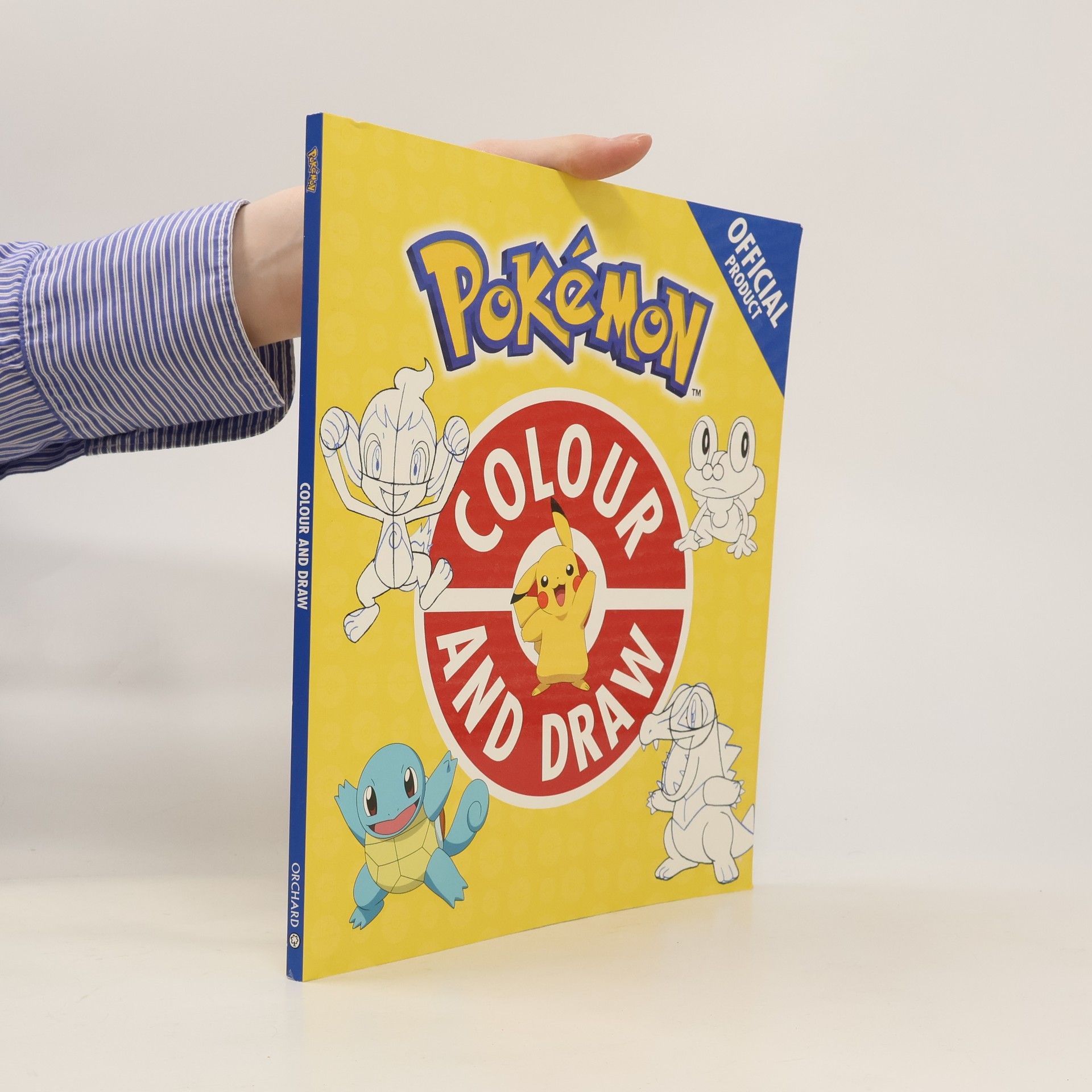 Pokemon The Official Pokemon Colour and Draw