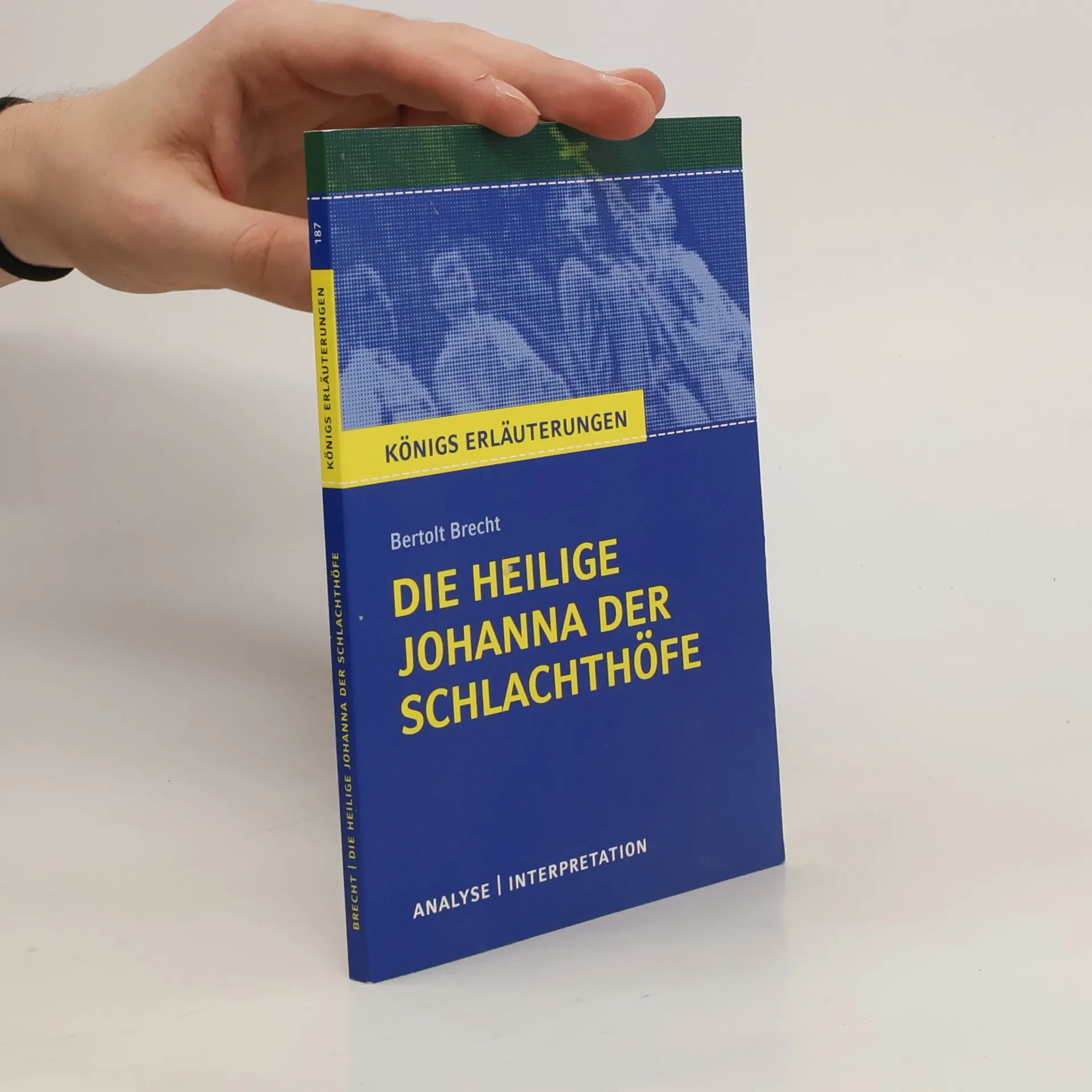Textanalyse und Interpretation zu Bertold Brecht, Die heilige Johanna der Schlachthöfe | Book | Rüdiger Bernhardt | DE
