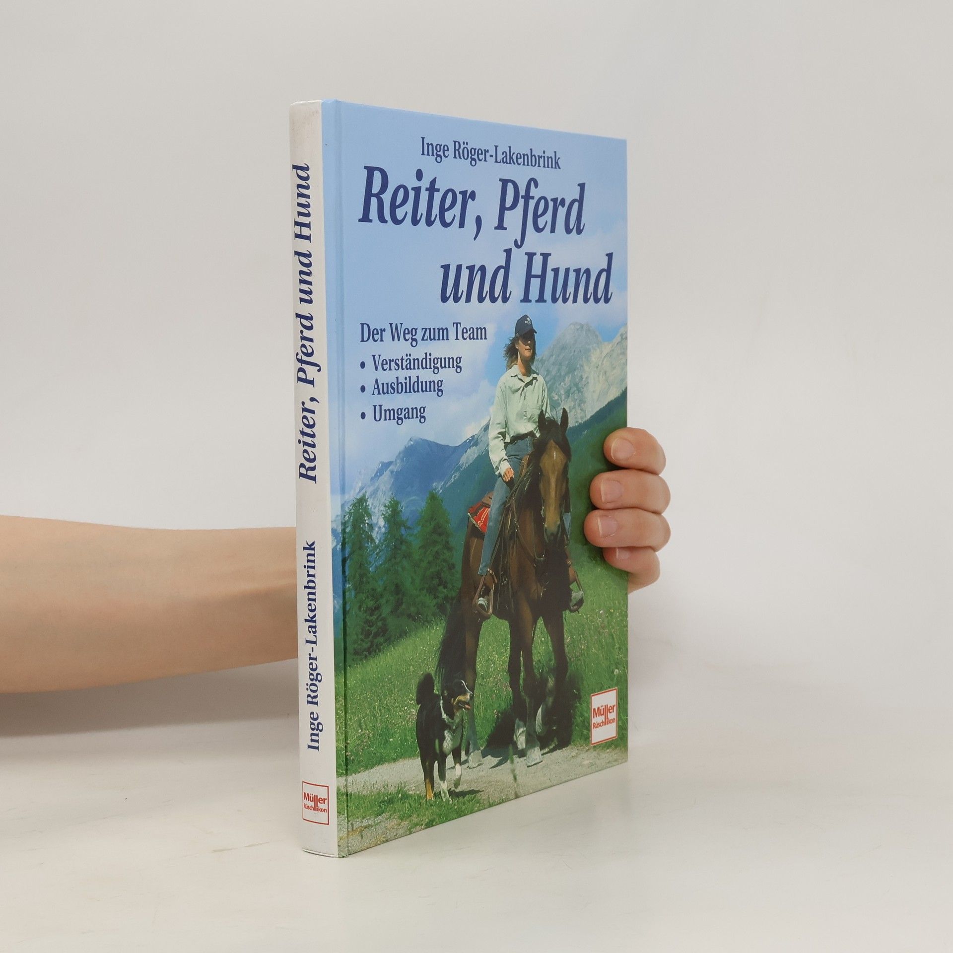 Inge Röger-Lakenbrink Reiter, Pferd und Hund