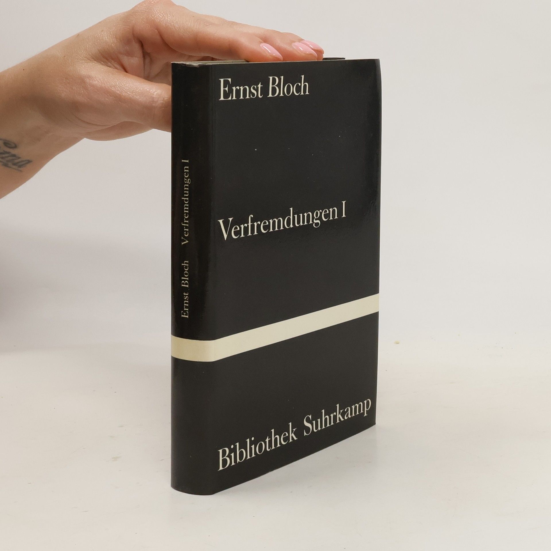 Ernst Bloch Verfremdungen I