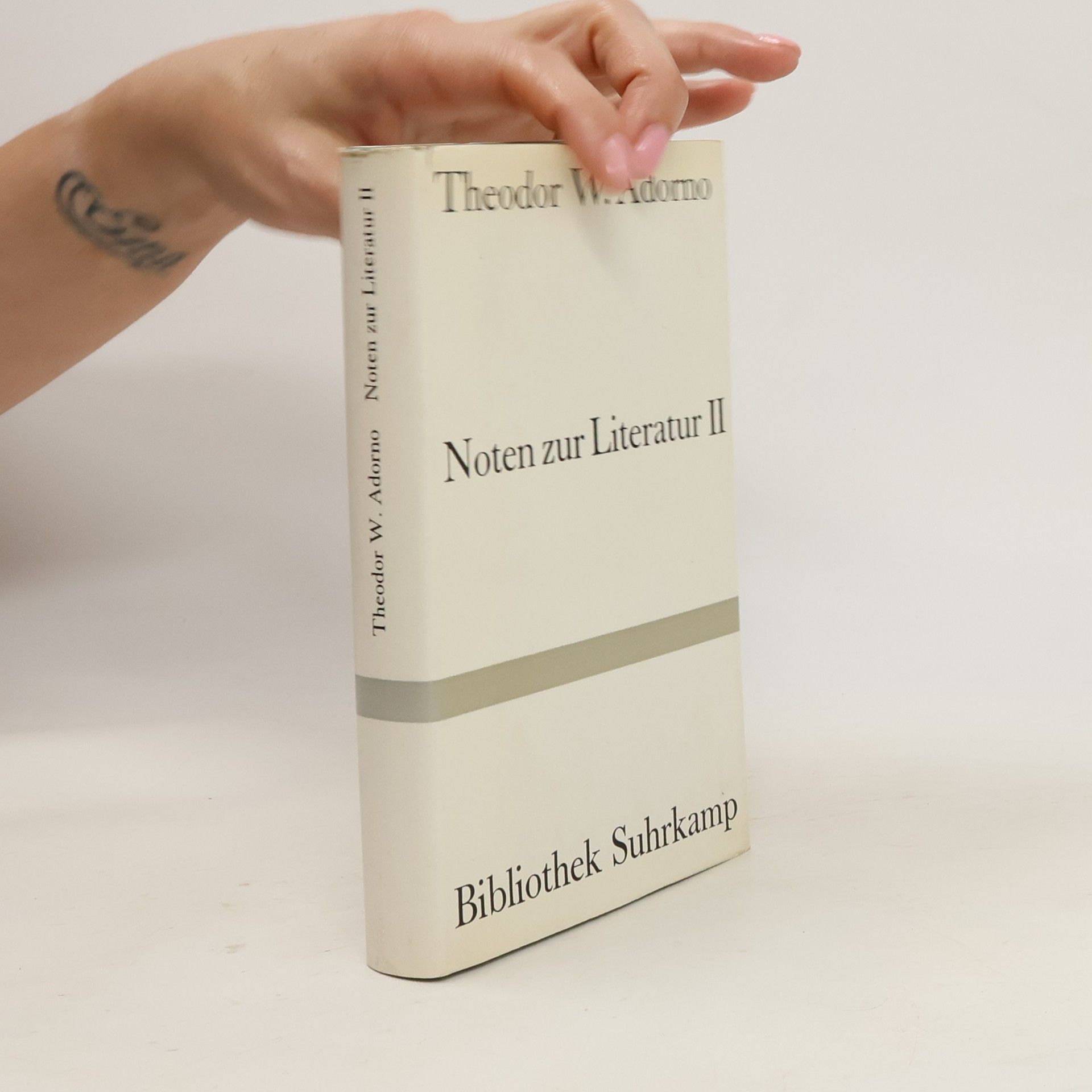 Theodor W. Adorno Noten zur Literatur II.