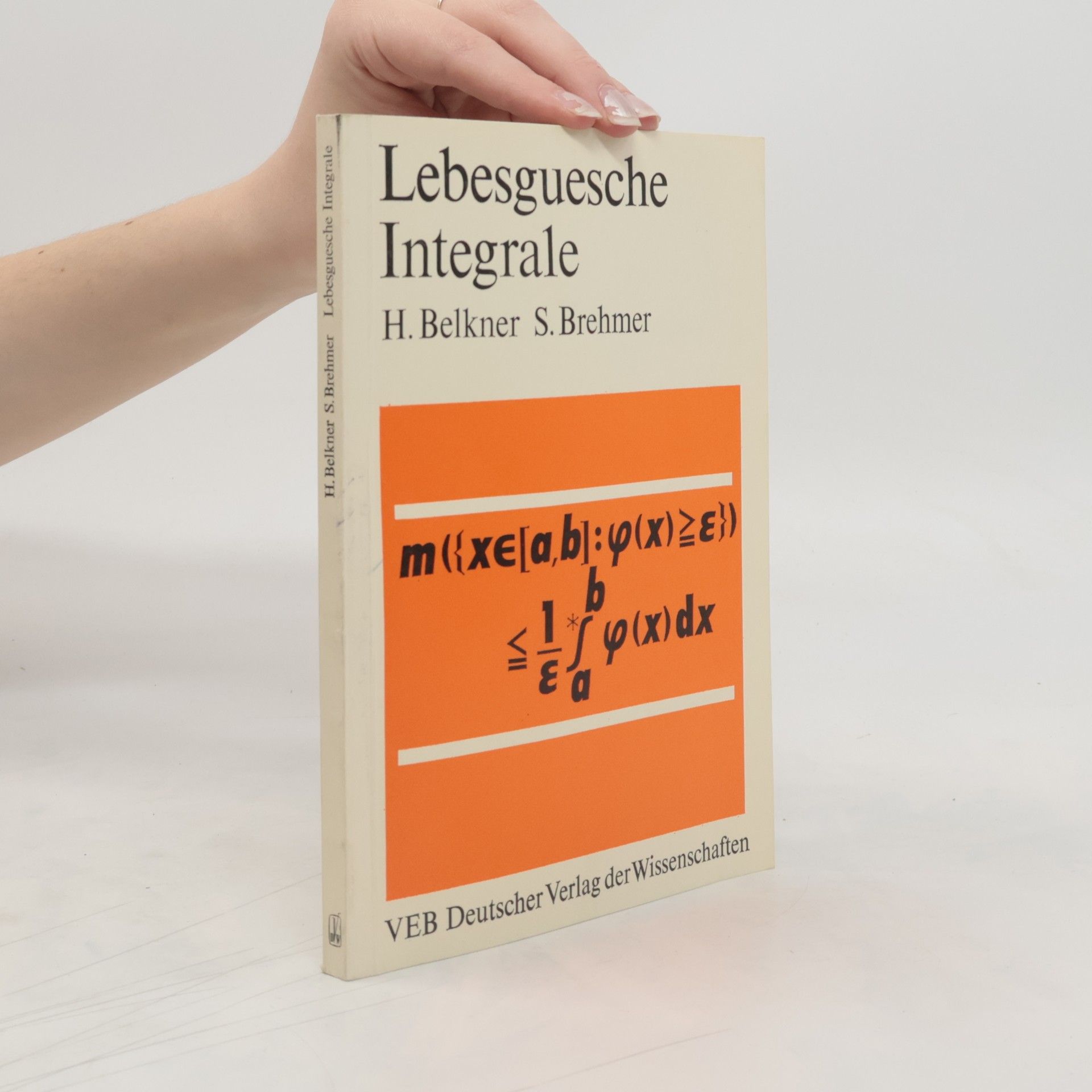 S. Brehmer Lebesguesche Integrale