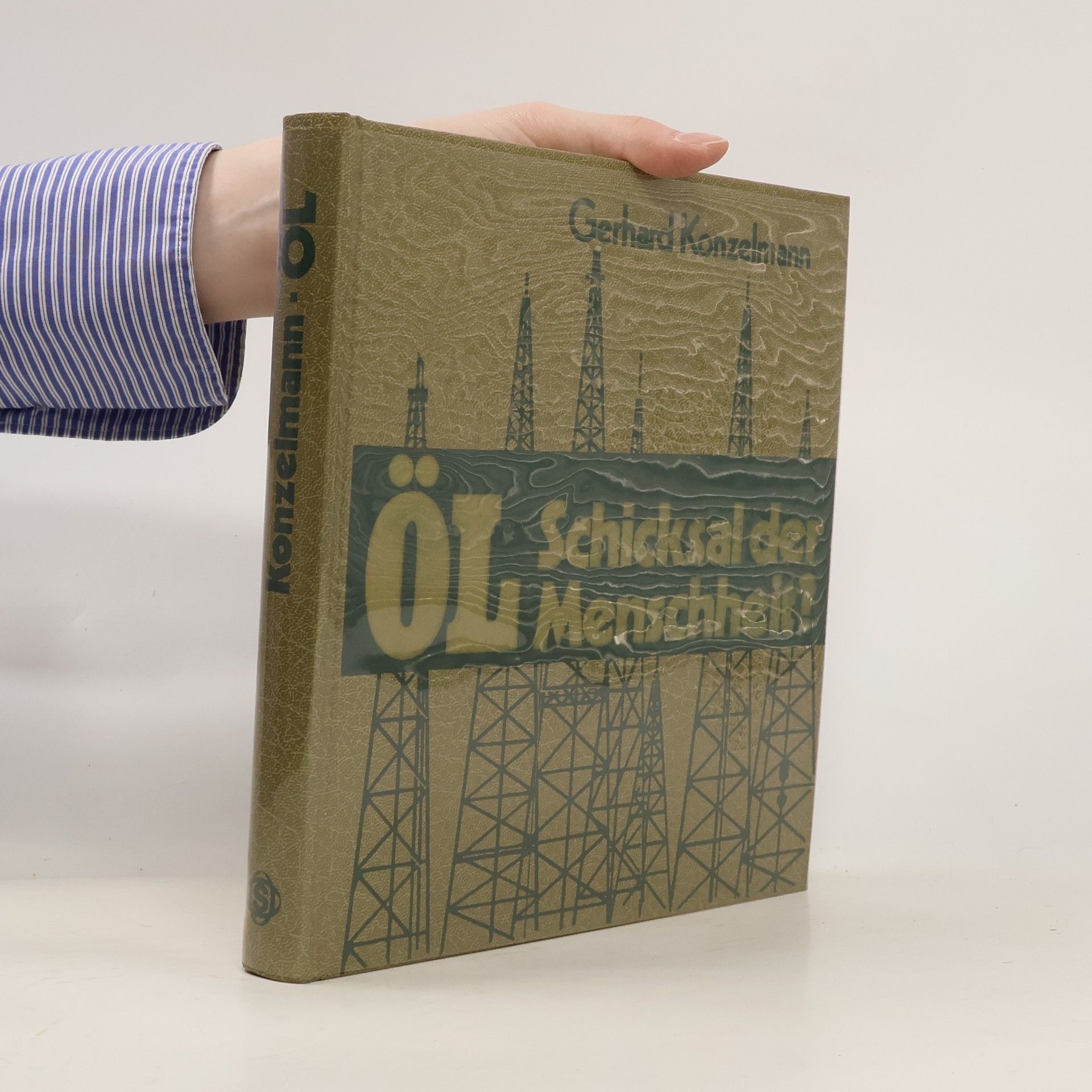 Gergard Konzelmann Öl. Schicksal der Menschheit