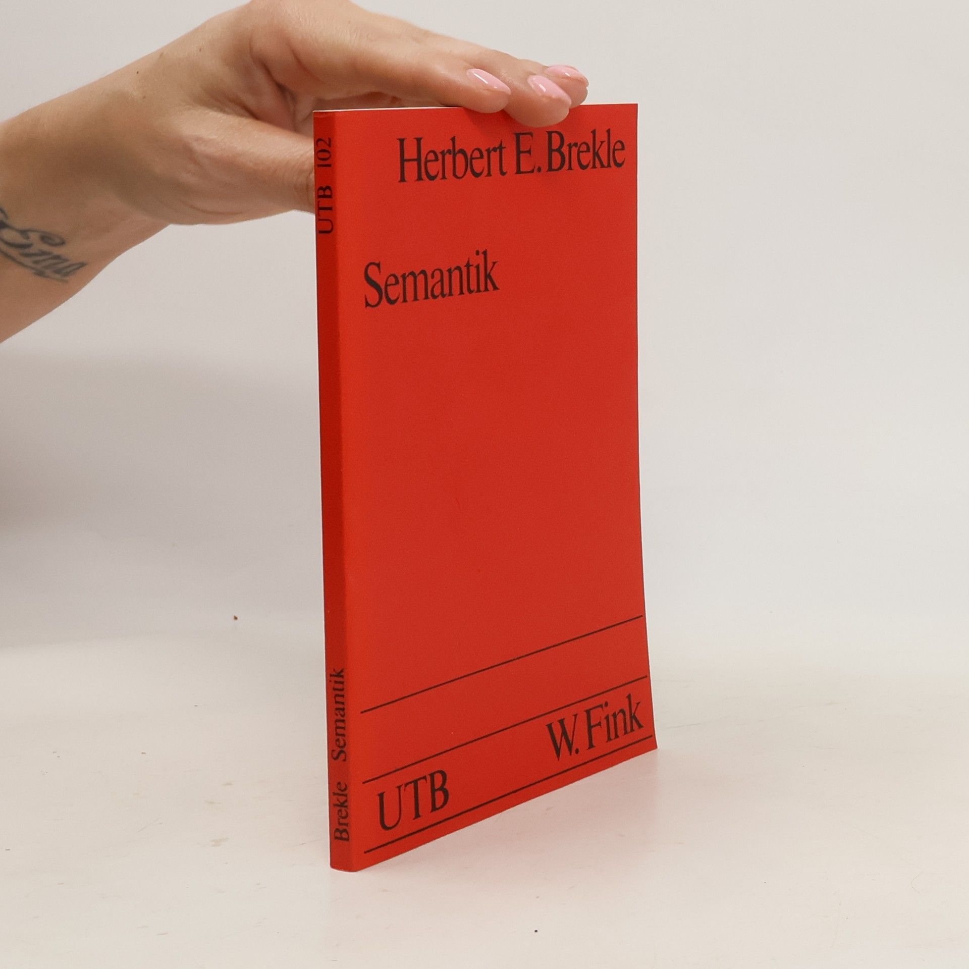 Herbert E. Brekle Semantik