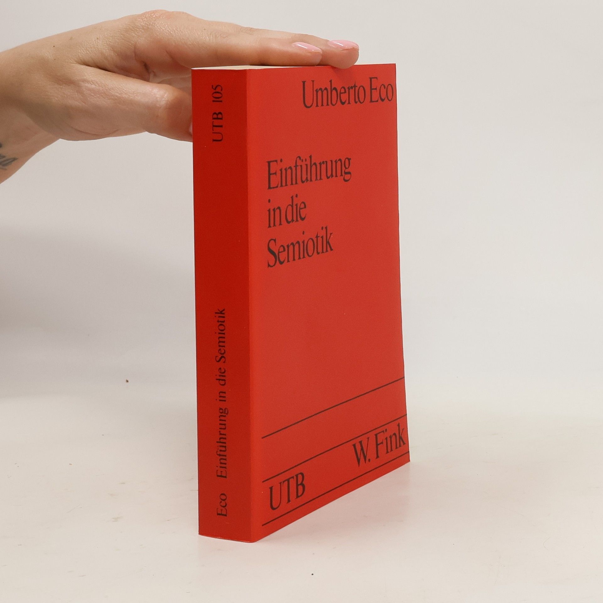 Umberto Eco Einführung in die Semiotik