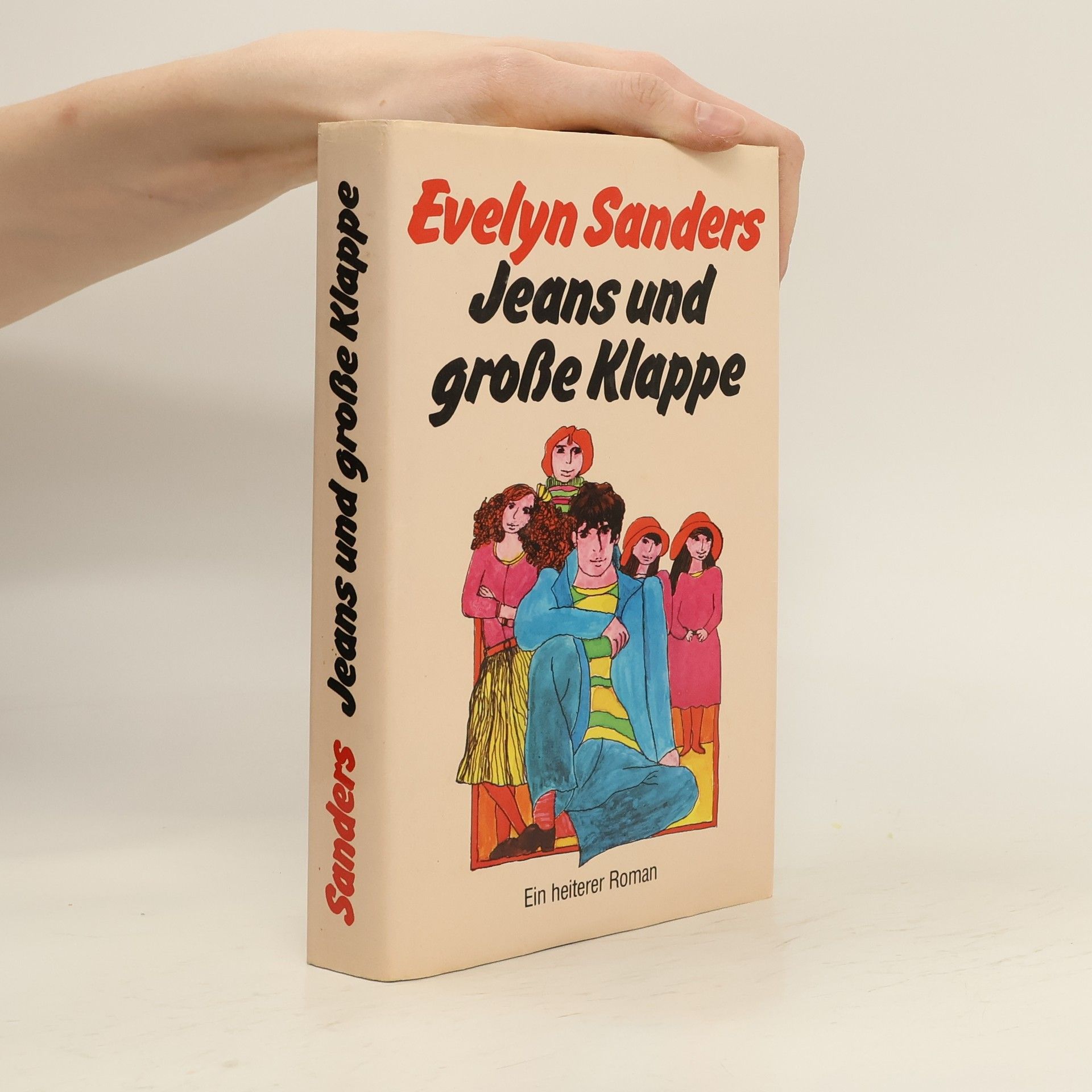Evelyn Sanders Jeans und große Klappe