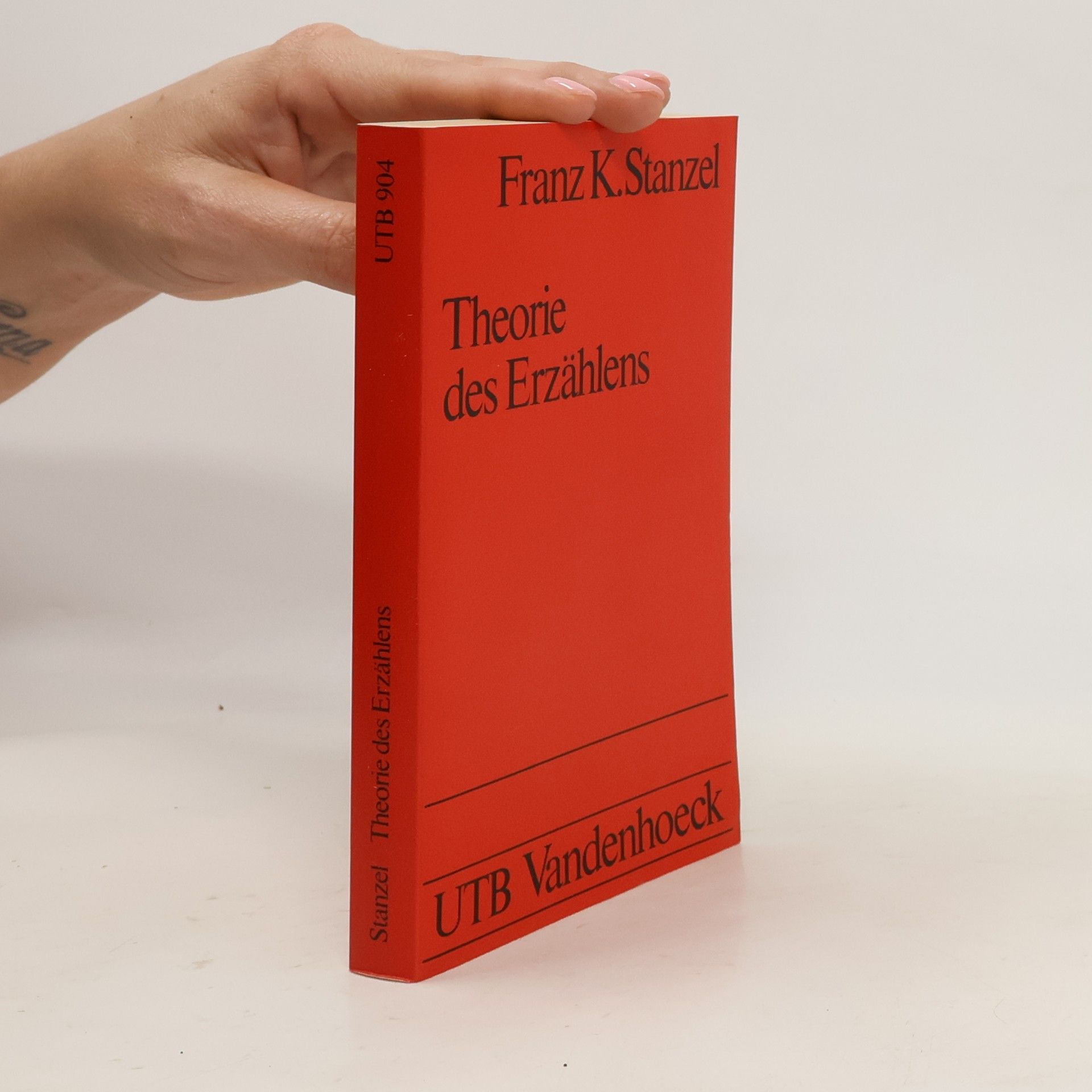 Franz Karl Stanzel Theorie des Erzählens