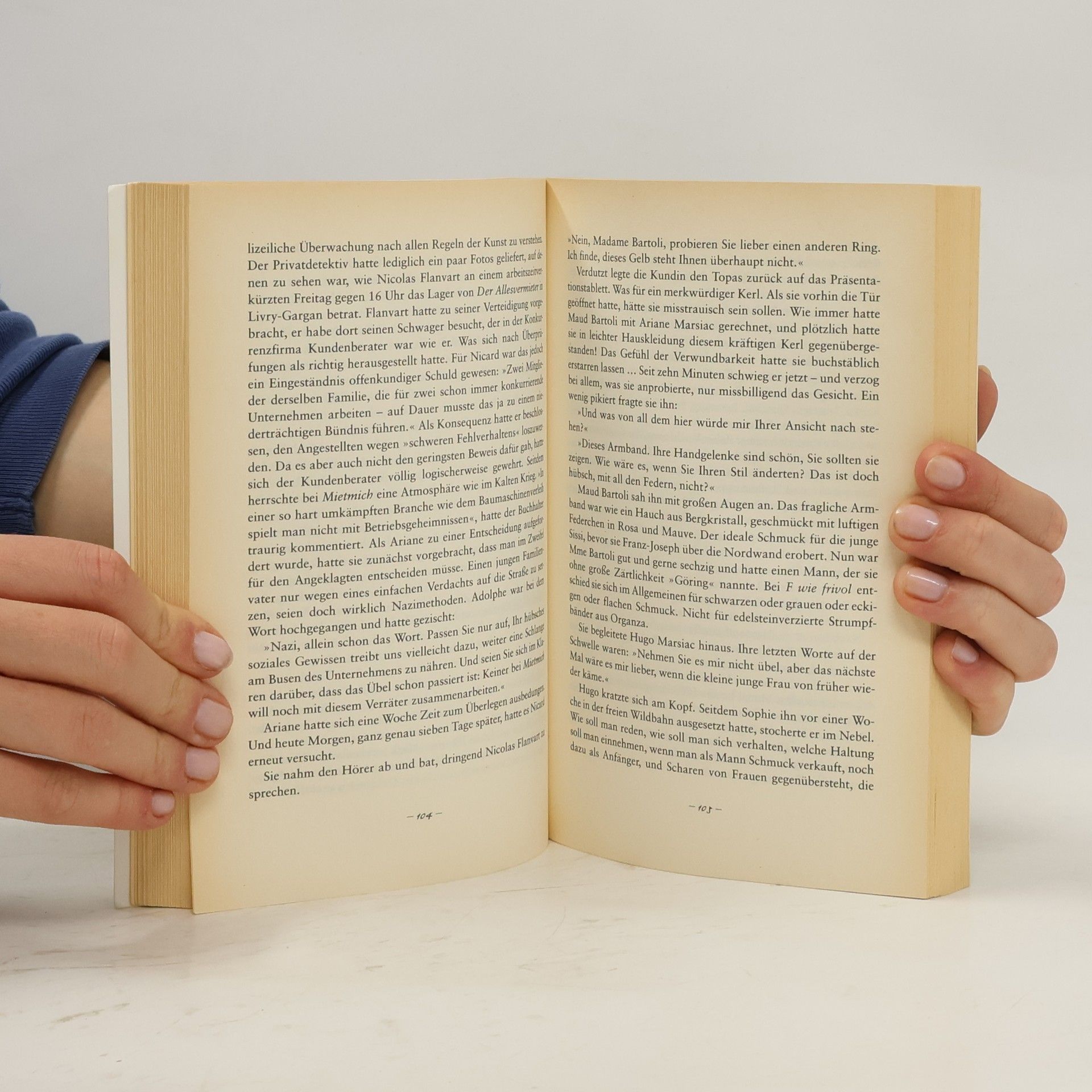 Alix Girod de l'Ain Auf der anderen Seite des Bettes