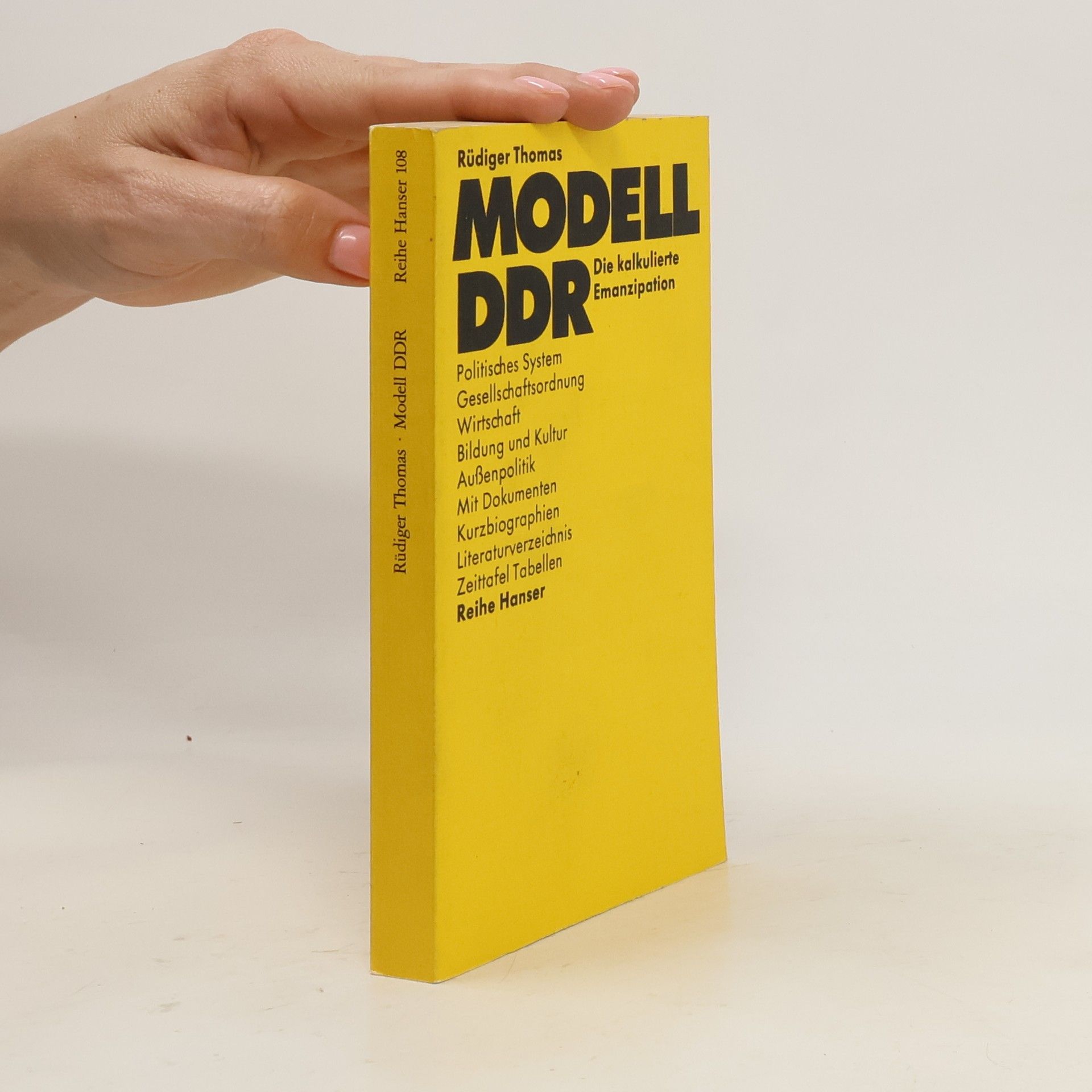 Rüdiger Thomas Modell DDR