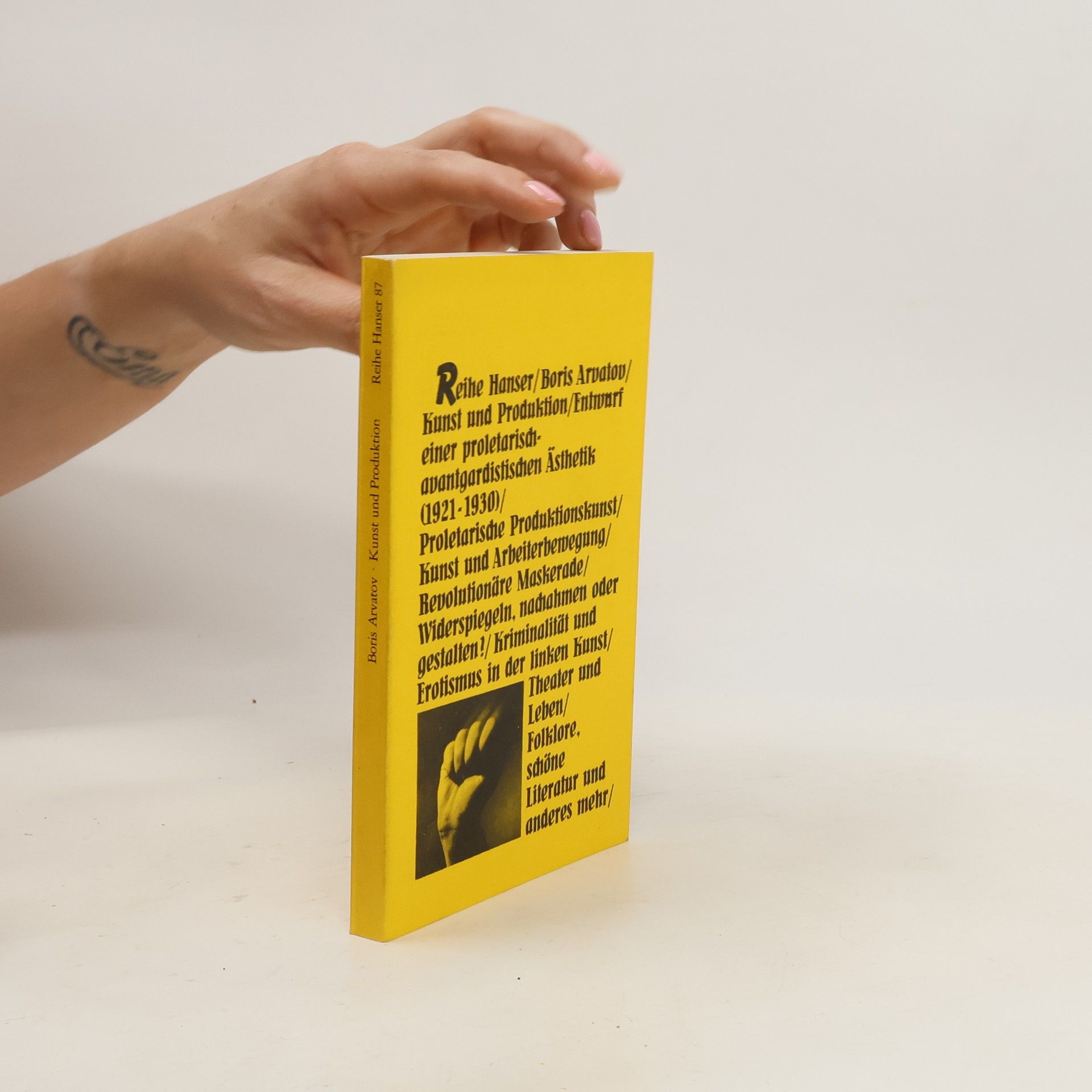 Boris I. Arvatov Kunst und Produktion