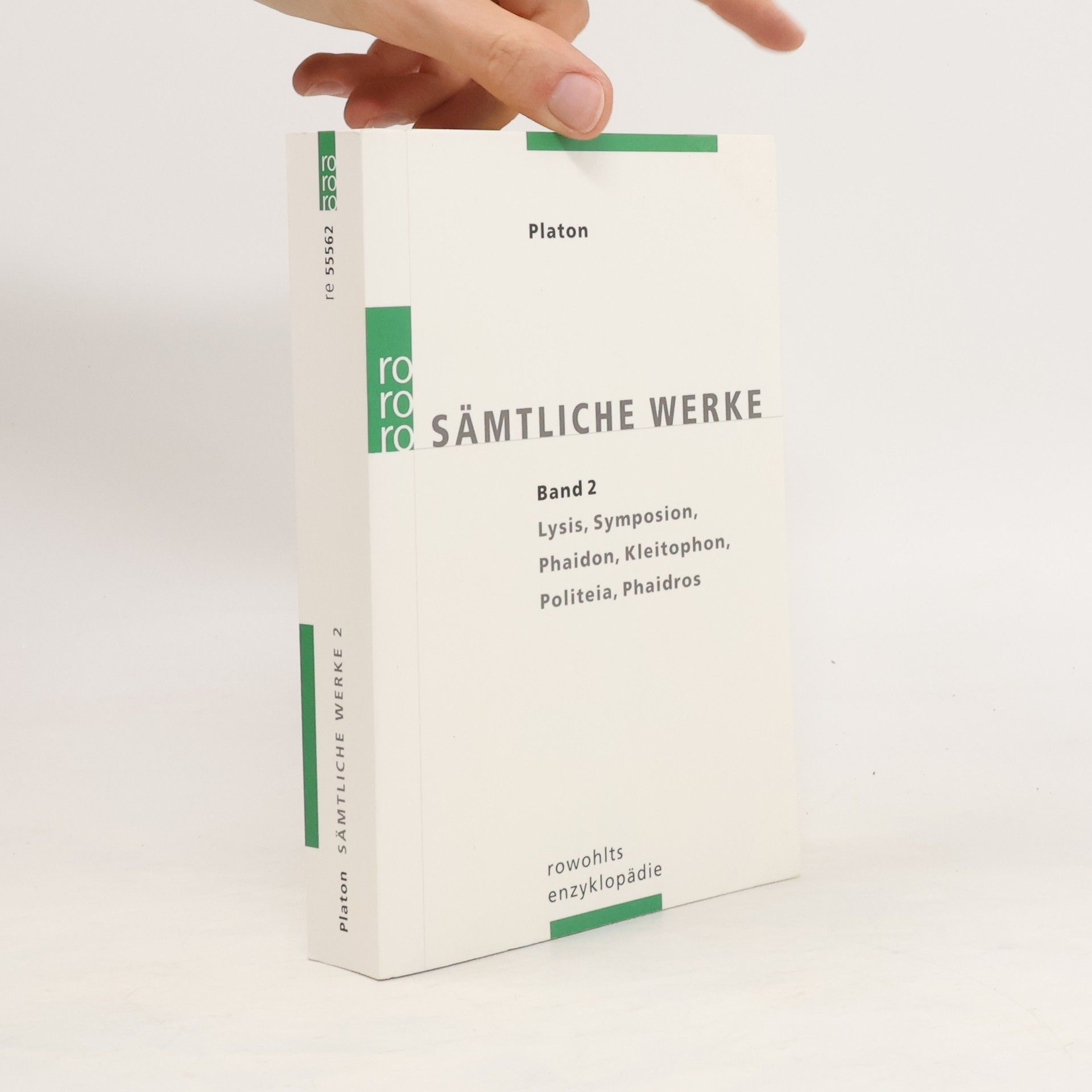 Plato Sämtliche Werke, Band 2