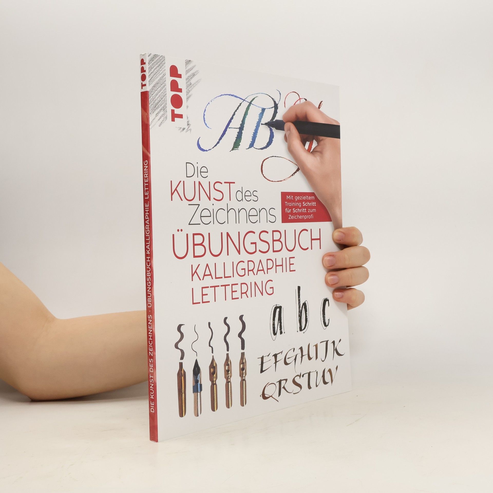 Frechverlag Die Kunst des Zeichnens - Kalligraphie Lettering Übungsbuch