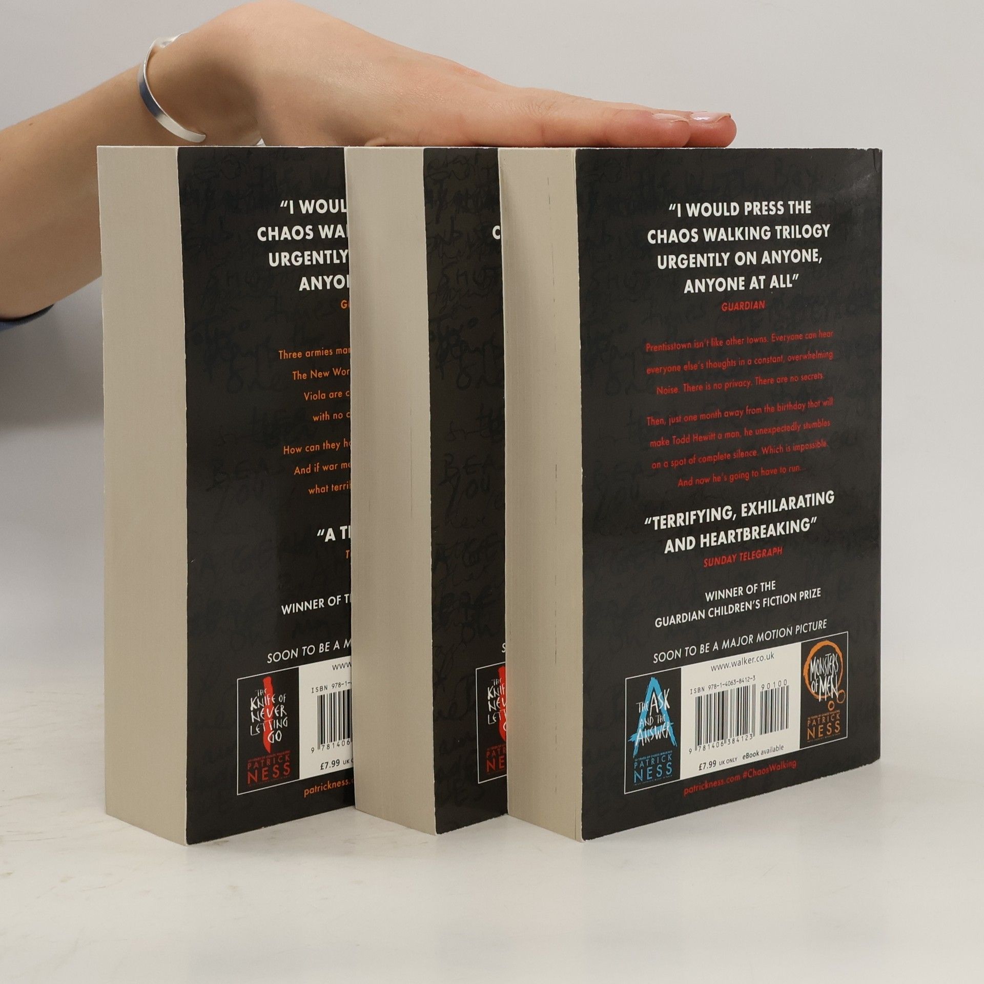 Patrick Ness Chaos Walking 10th Anniversary Slipcase