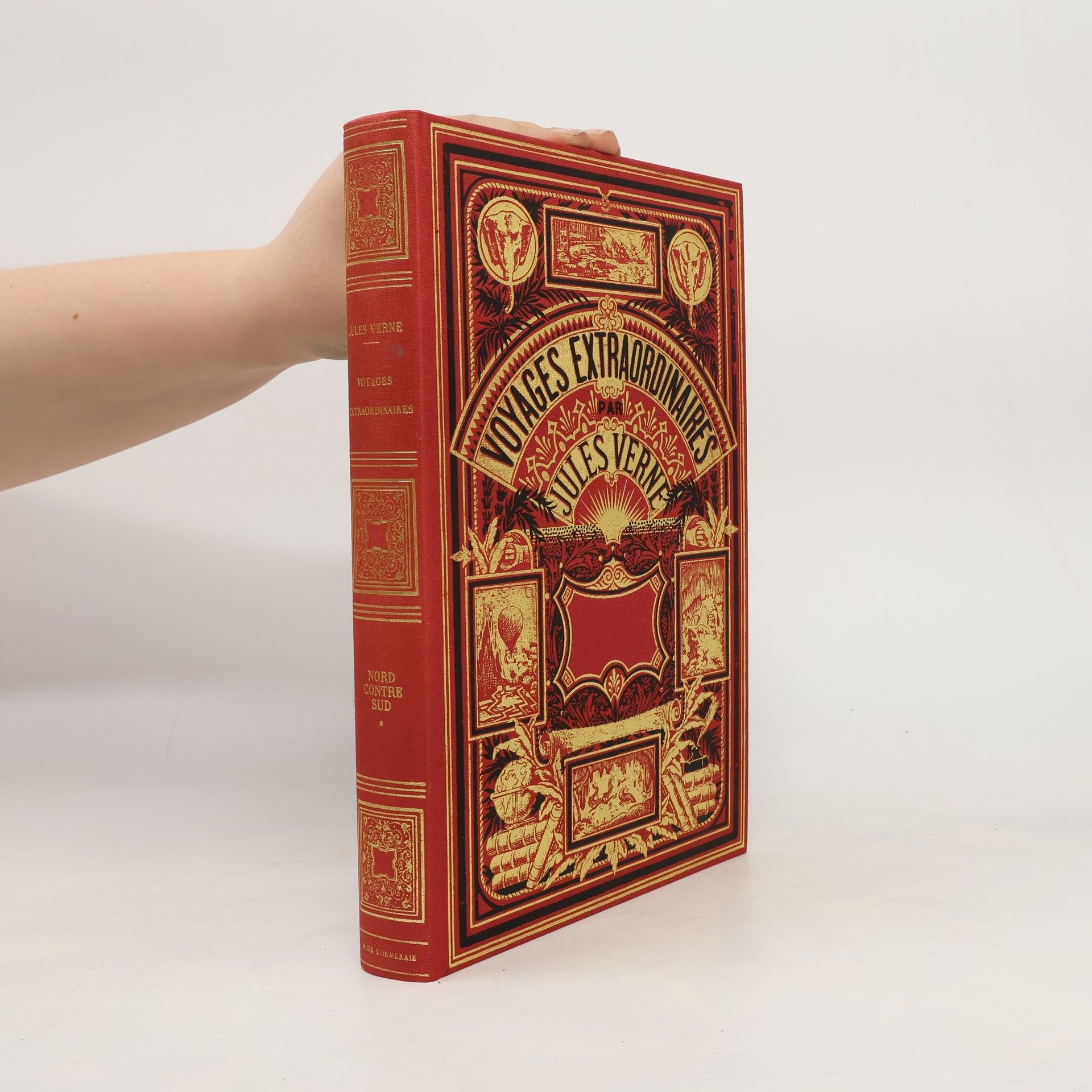 Jules Verne Voyages Extraordinaires. Nord contre Sud 1