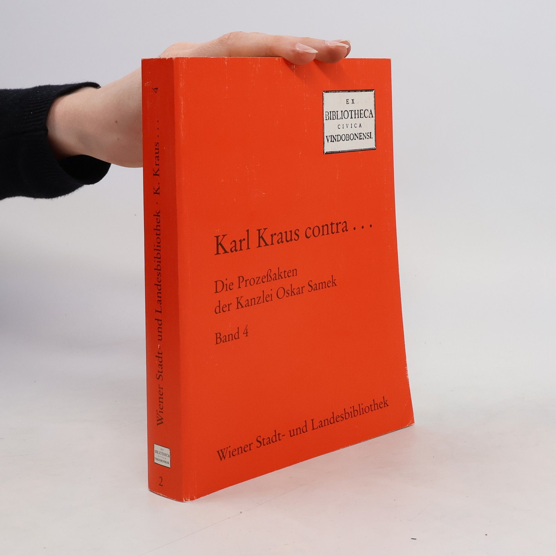 Hermann Böhm Karl Kraus contra... Band 4