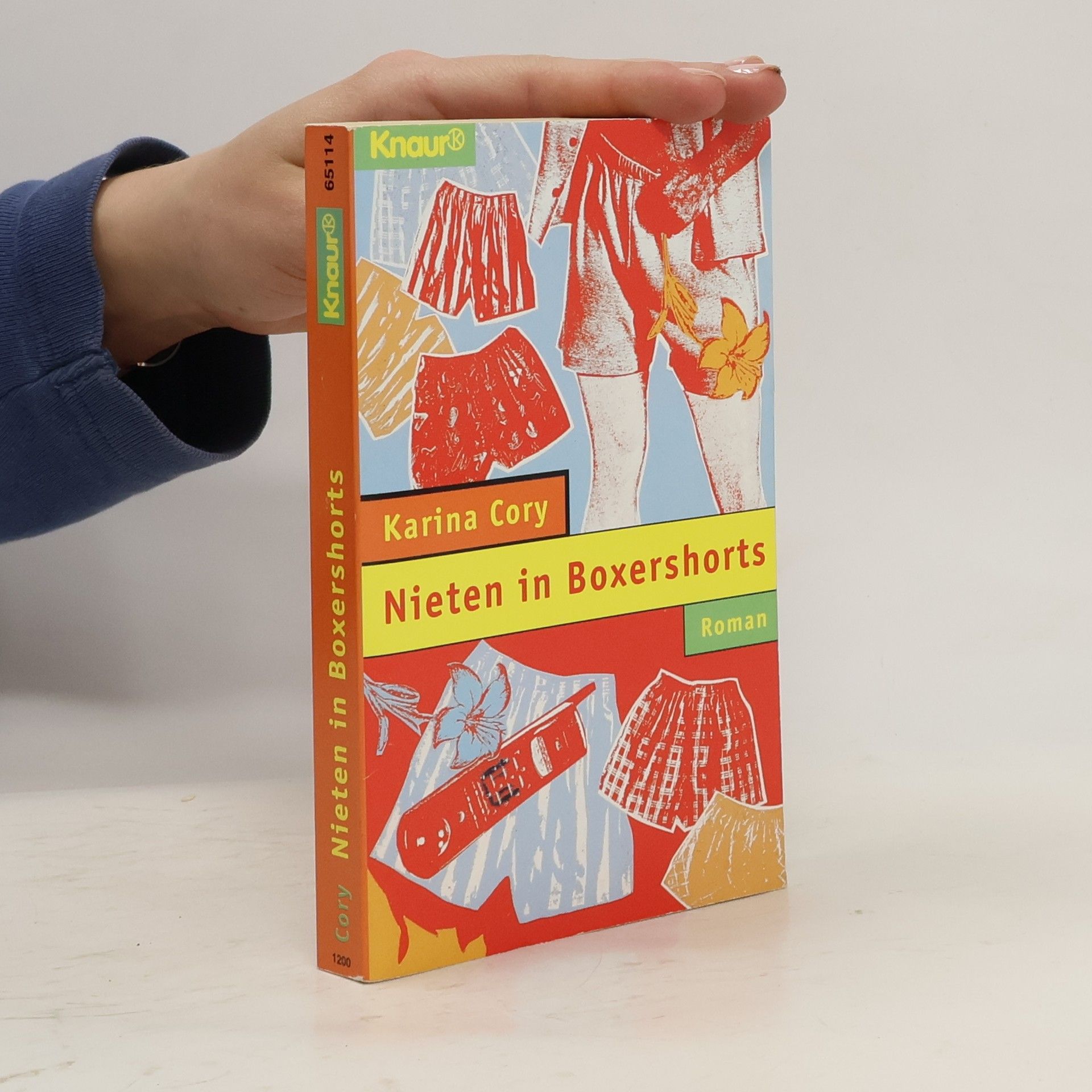 Nieten in Boxershorts