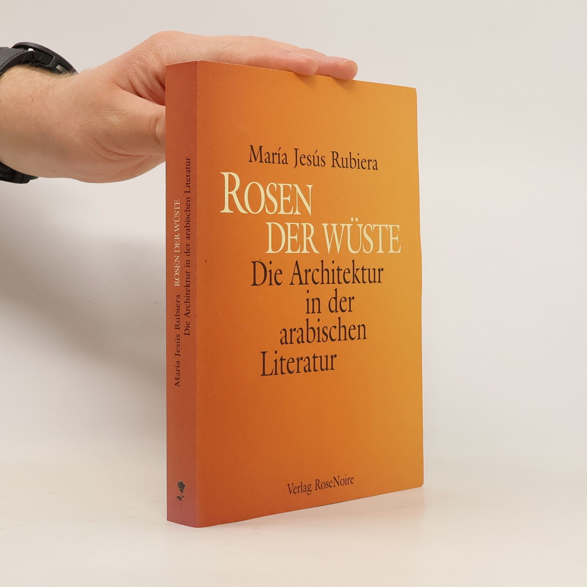 María Jesús Rubiera Mata Rosen in der Wüste