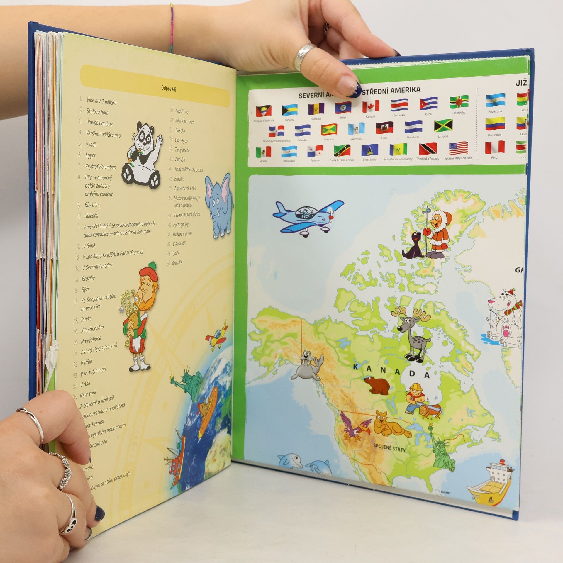Kolektiv autorů Rozkládací atlas světa