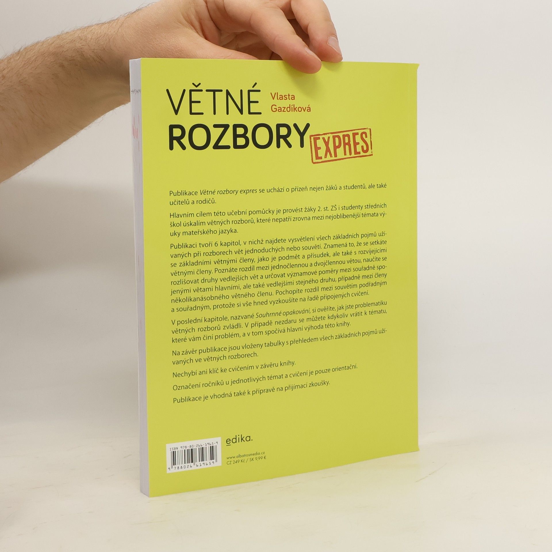 Vlasta Gazdíková Větné rozbory expres