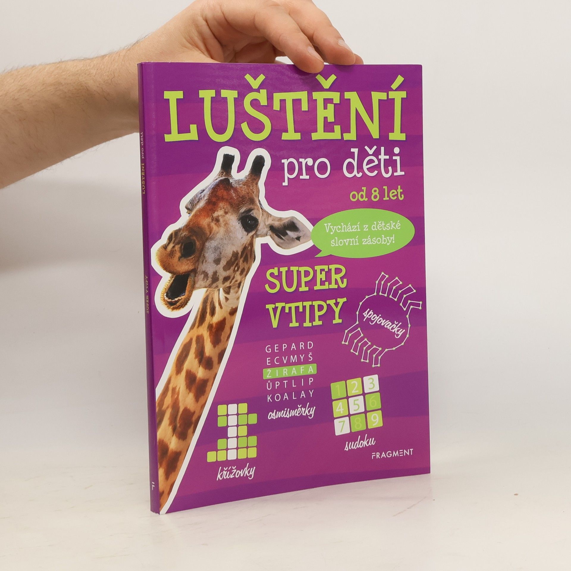 Kolektiv autorů Luštění pro děti od 8 let. Super vtipy