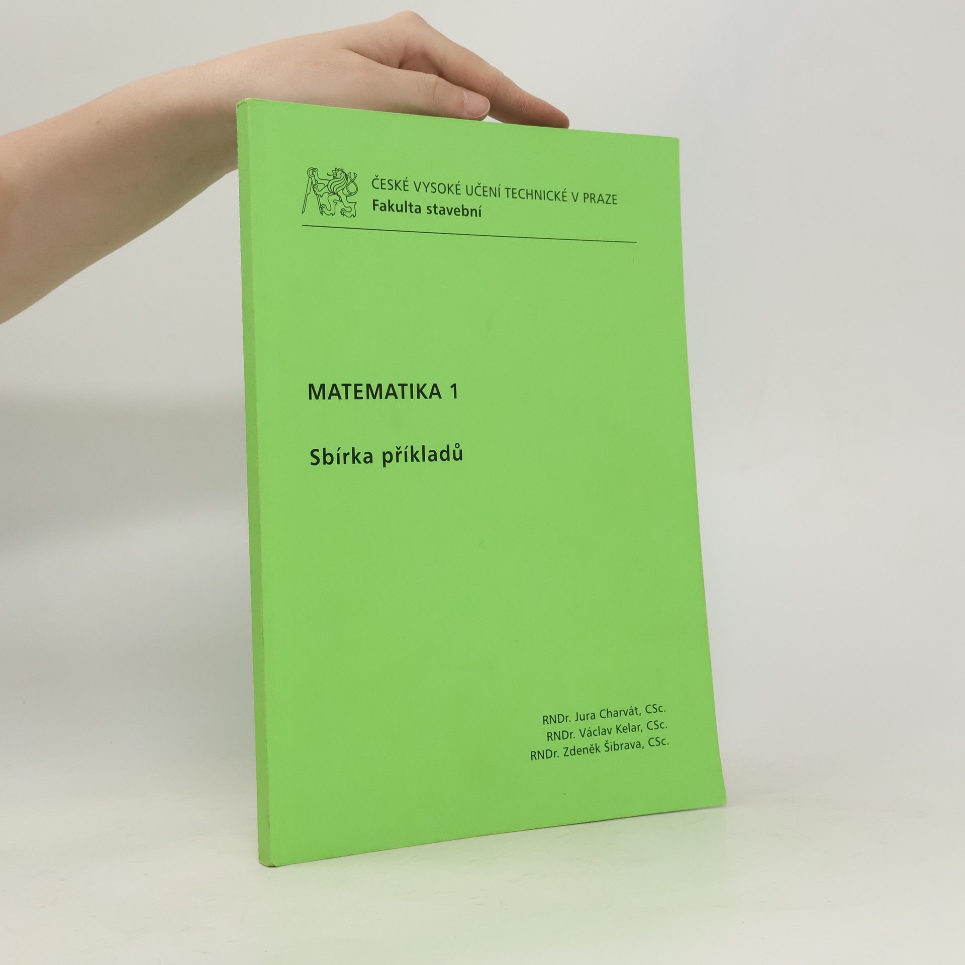 Jura Charvát Matematika I - sbírka příkladů