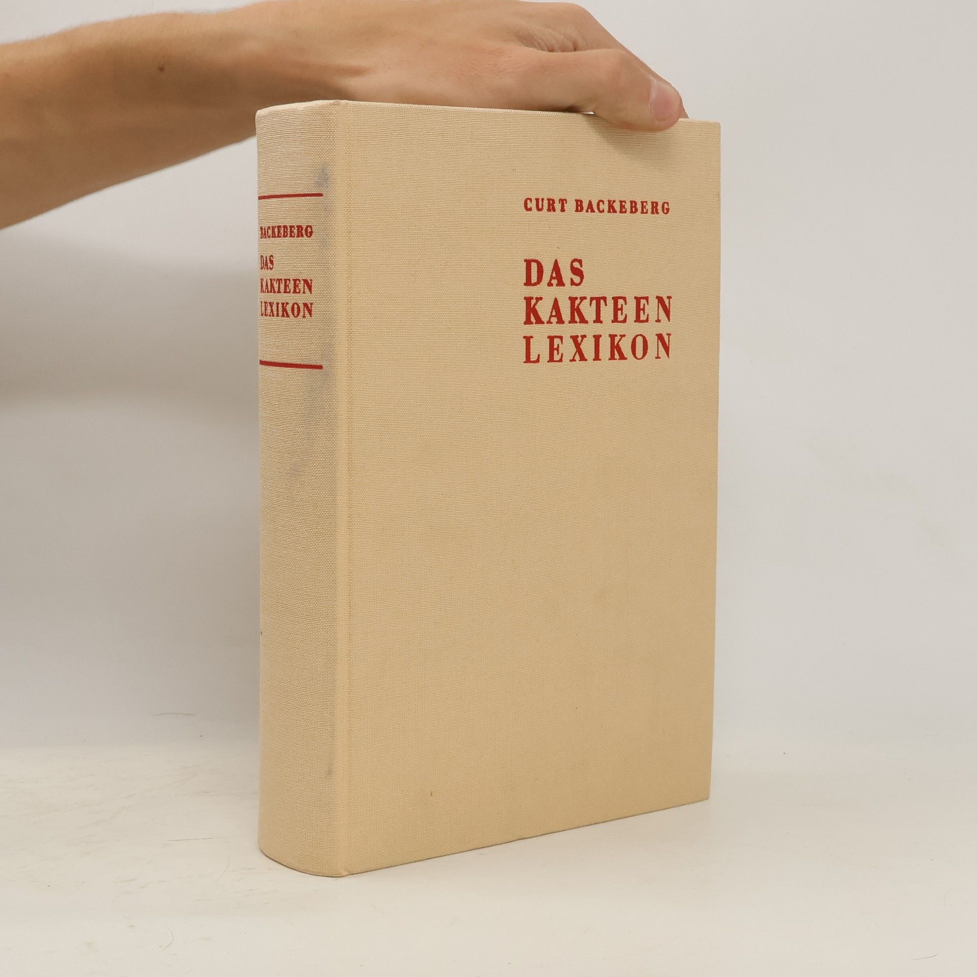 Curt Backeberg Das Kakteen Lexikon