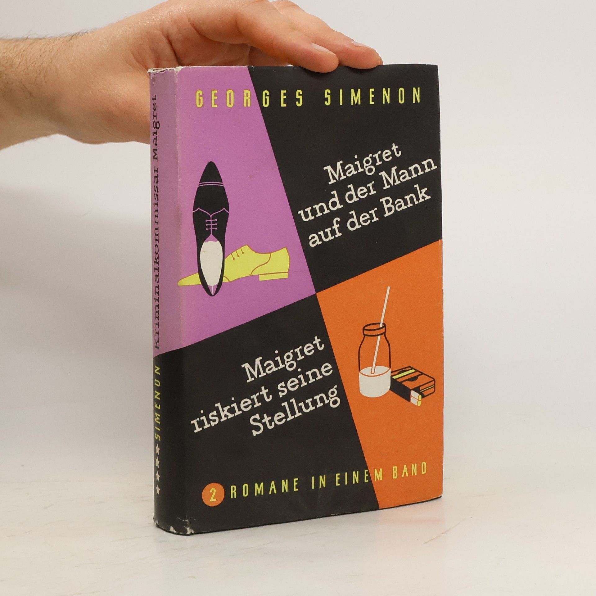 Georges Simenon Maigret und der Mann auf der Bank. Maigret riskiert seine Stellung