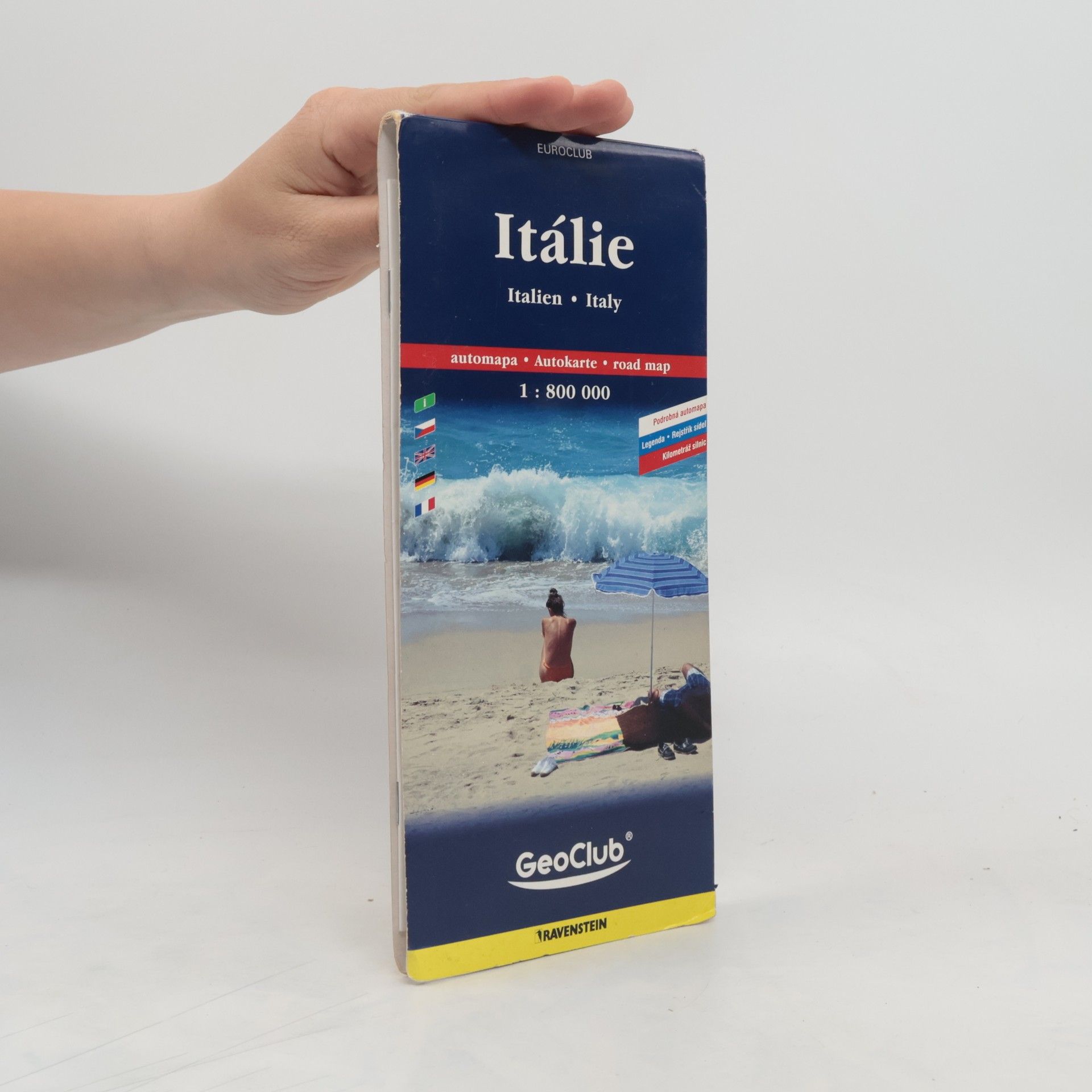 Autores varios Itálie Italien Italy 1:800 000