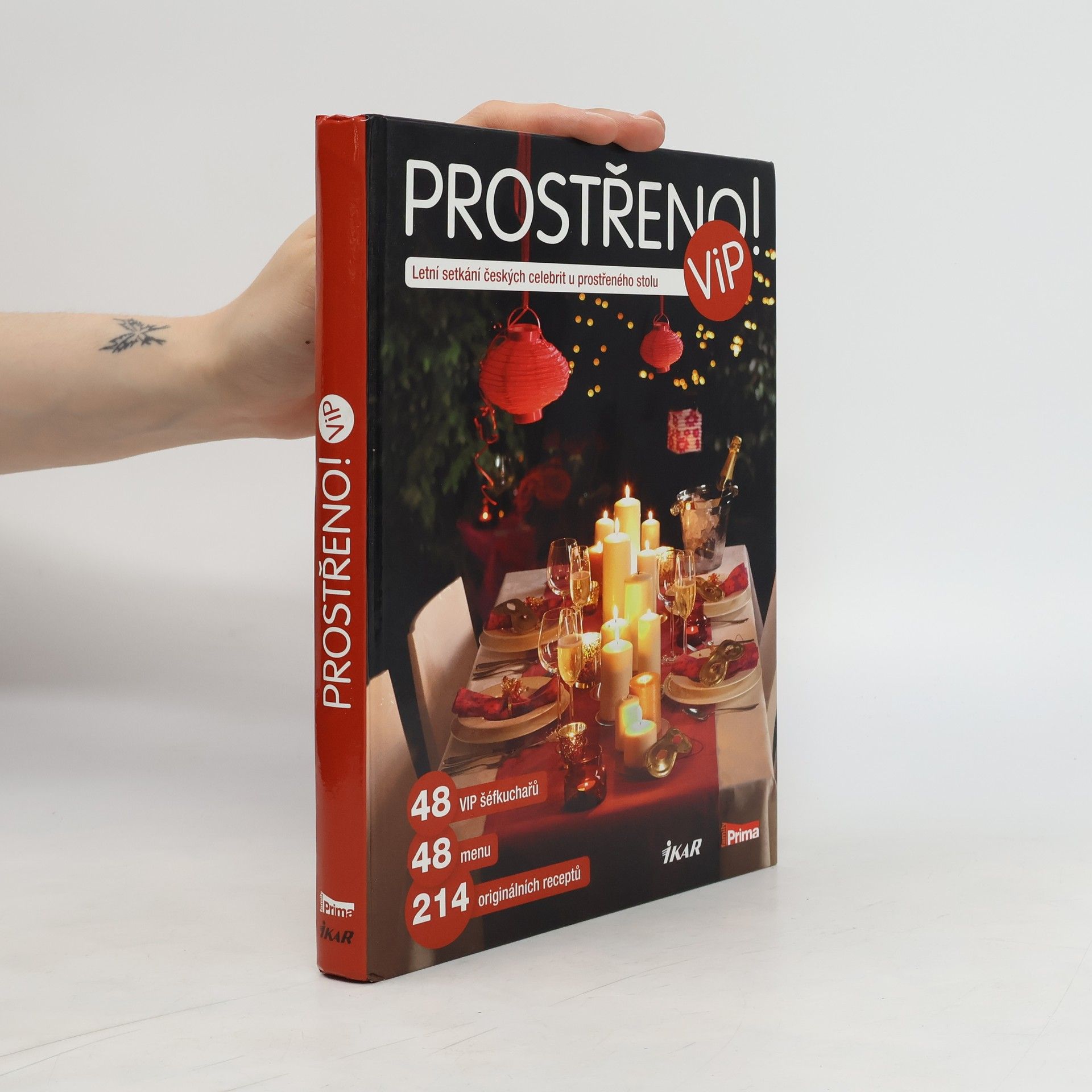 Marie Formáčková Prostřeno! ViP: Letní setkání českých celebrit u prostřeného stolu
