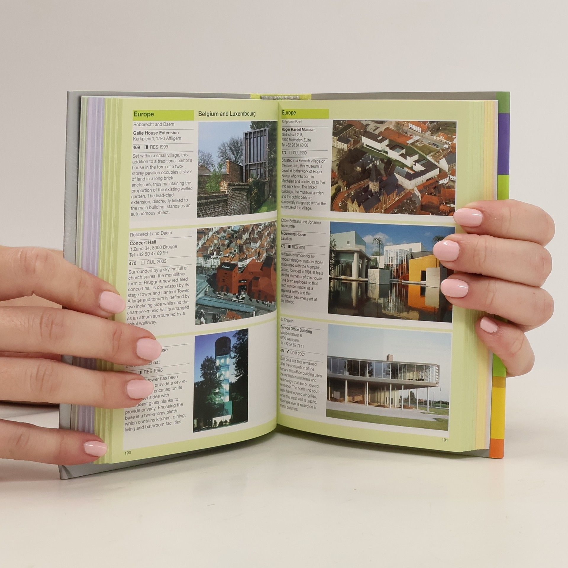 Various authors The Phaidon atlas of contemporary world architecture: Travel edition