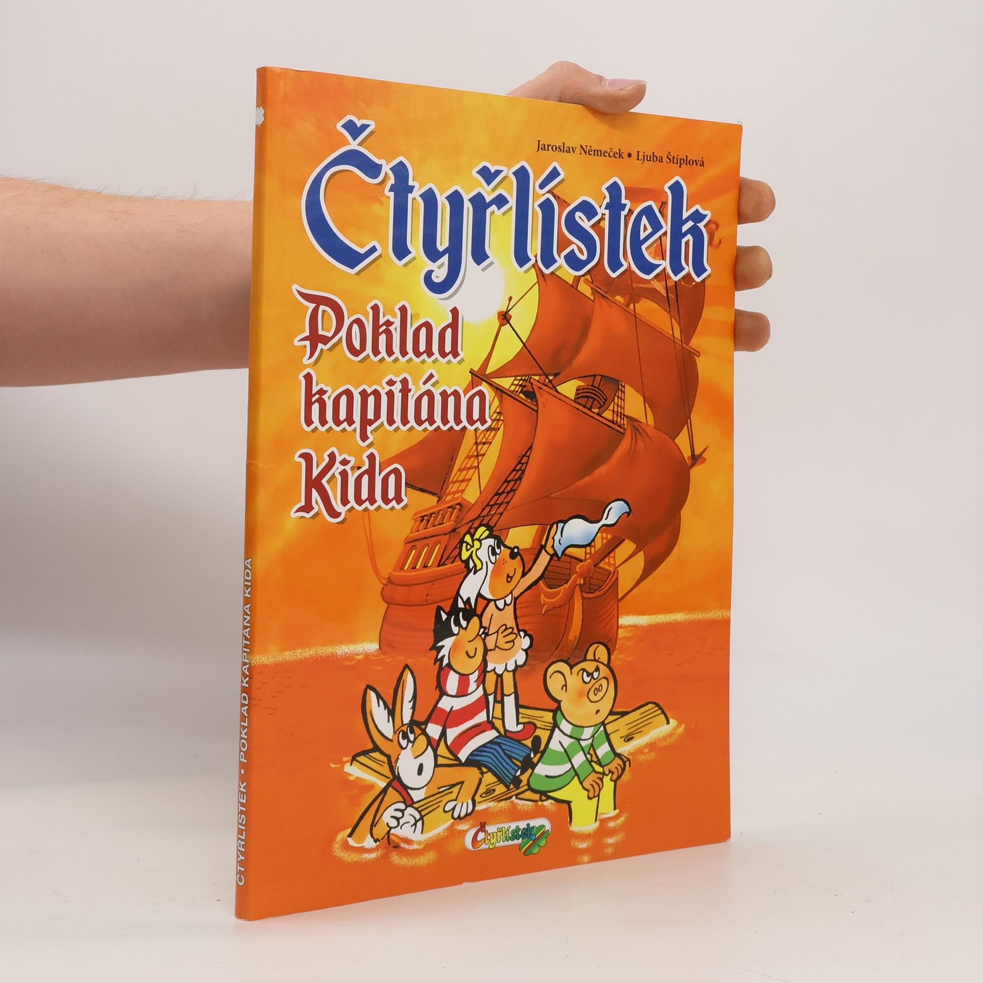Jaroslav Němeček Čtyřlístek. Poklad kapitána Kida