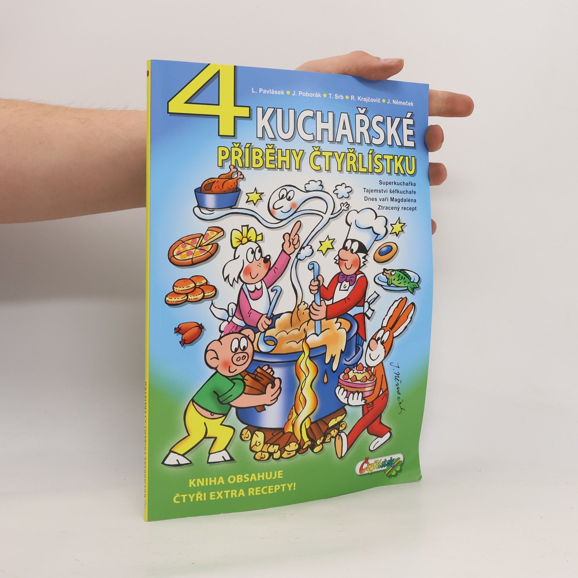 kolektiv 4 kuchařské příběhy čtyřlístku