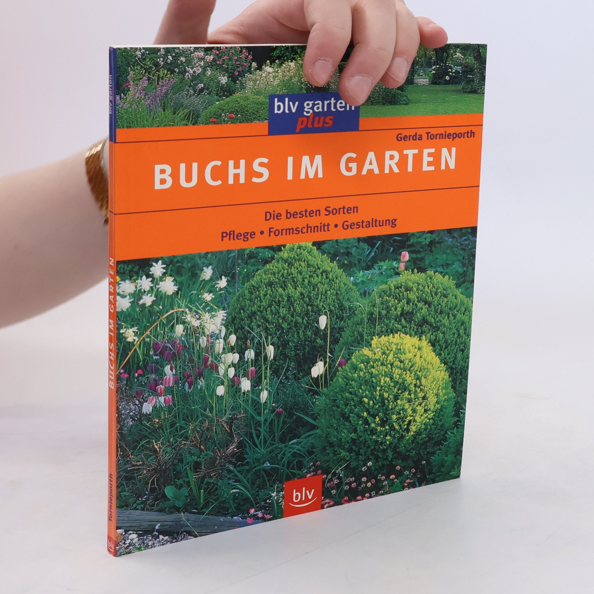 Gerda Tornieporth Buchs im Garten