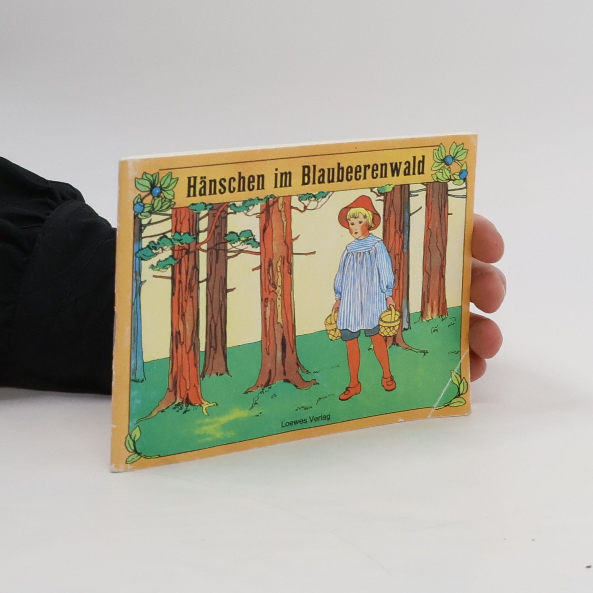 Elsa Beskow Hänschen im Blaubeerenwald