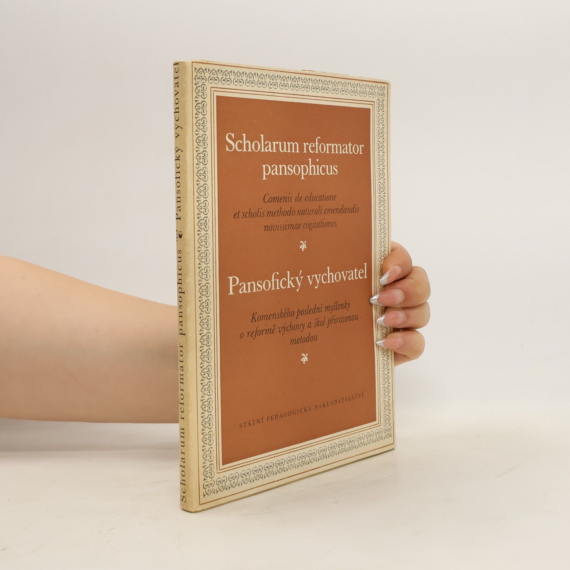 Jan Amos Komenský Scholarum reformator pansophicus. Pansofický vychovatel