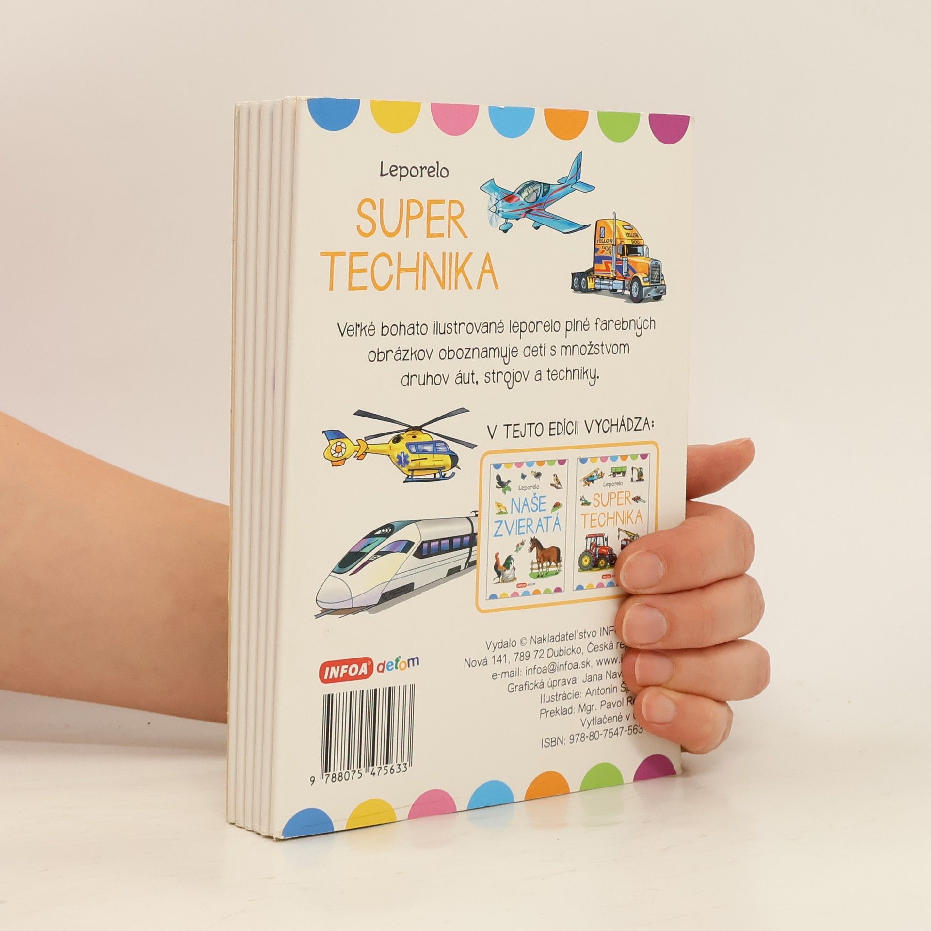 Jana Navrátilová Super technika - Veľké leporelo