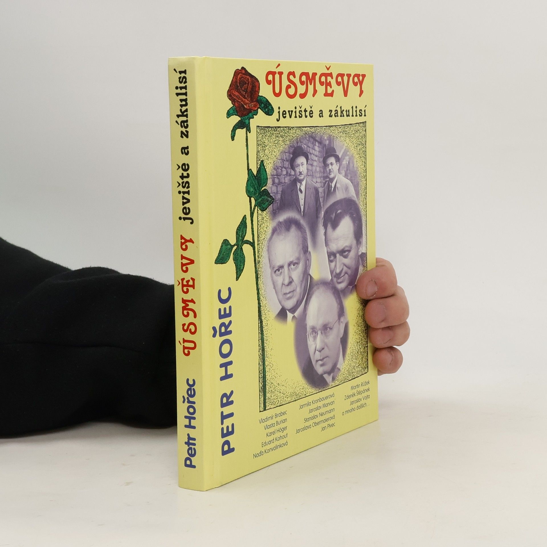 Petr Hořec Úsměvy jeviště a zákulisí