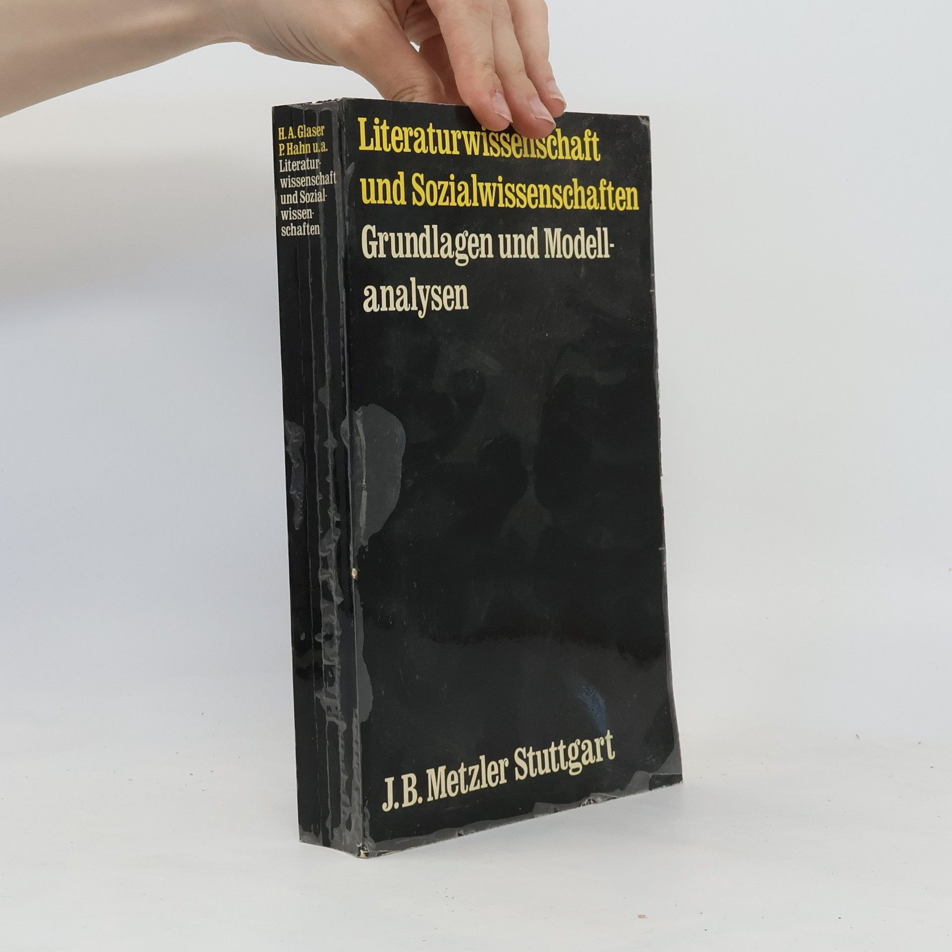 Horst Albert Glaser Literaturwissenschaft und Sozialwissenschaften