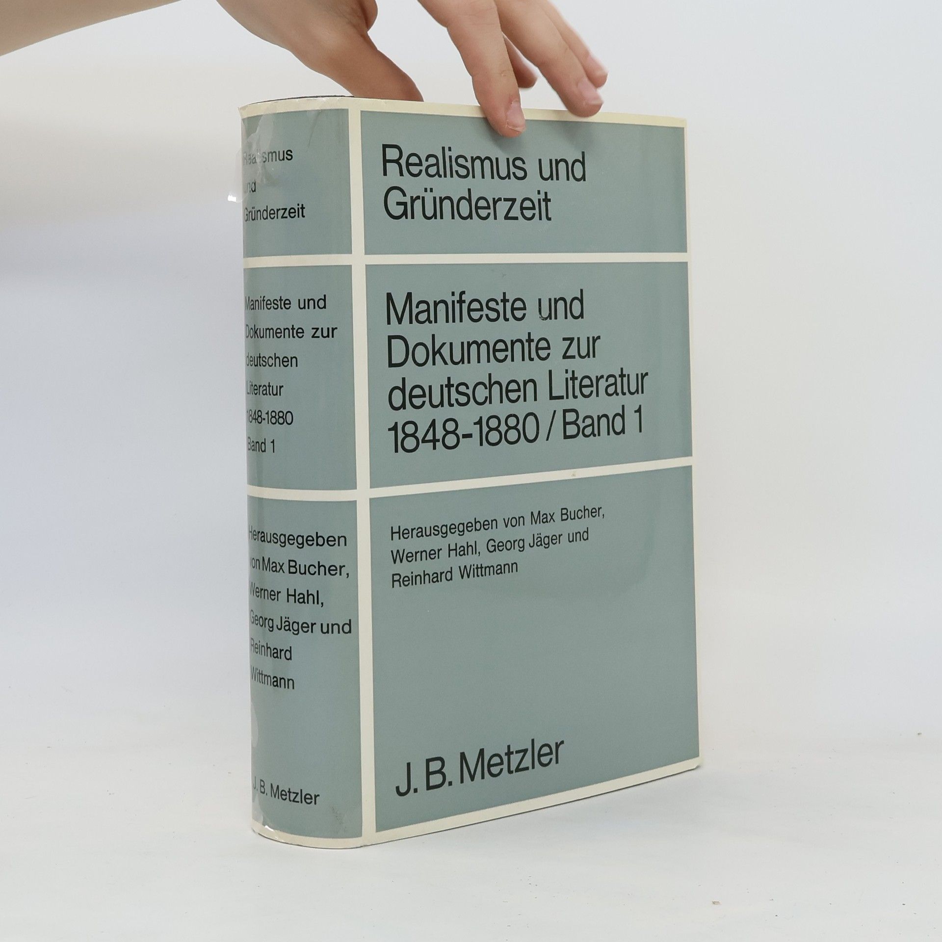 Autorenkollektiv Manifeste und Dokumente zur deutschen Literatur 1848-1880