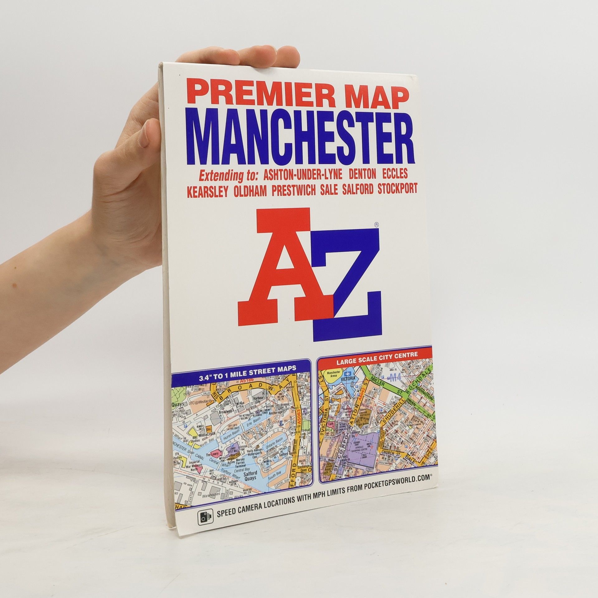 Geographers A. Z. Map Company Manchester Premier Map