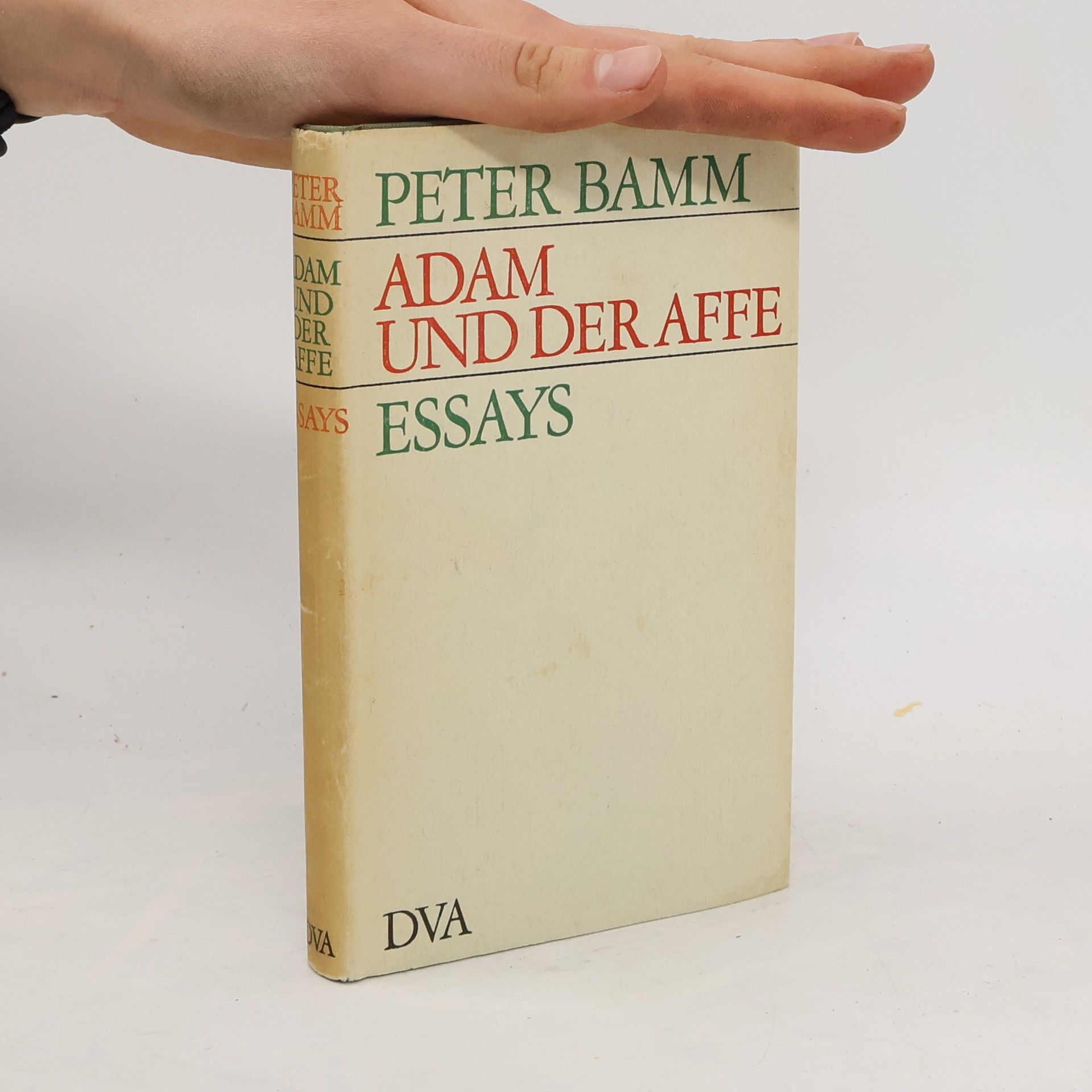 Peter Bamm Adam und der Affe