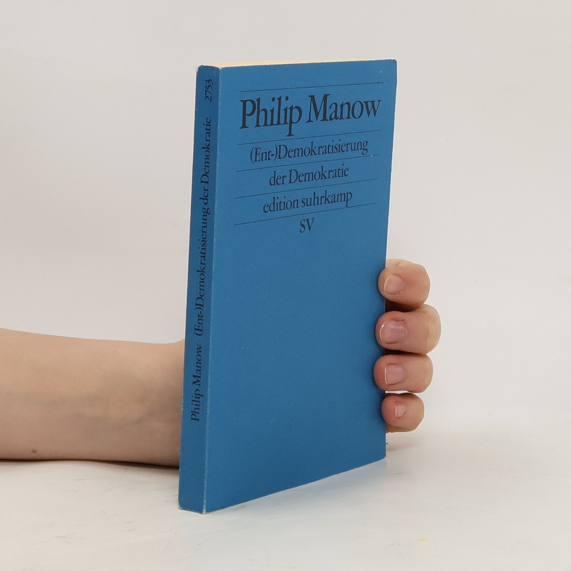 Philip Manow (Ent-)Demokratisierung der Demokratie