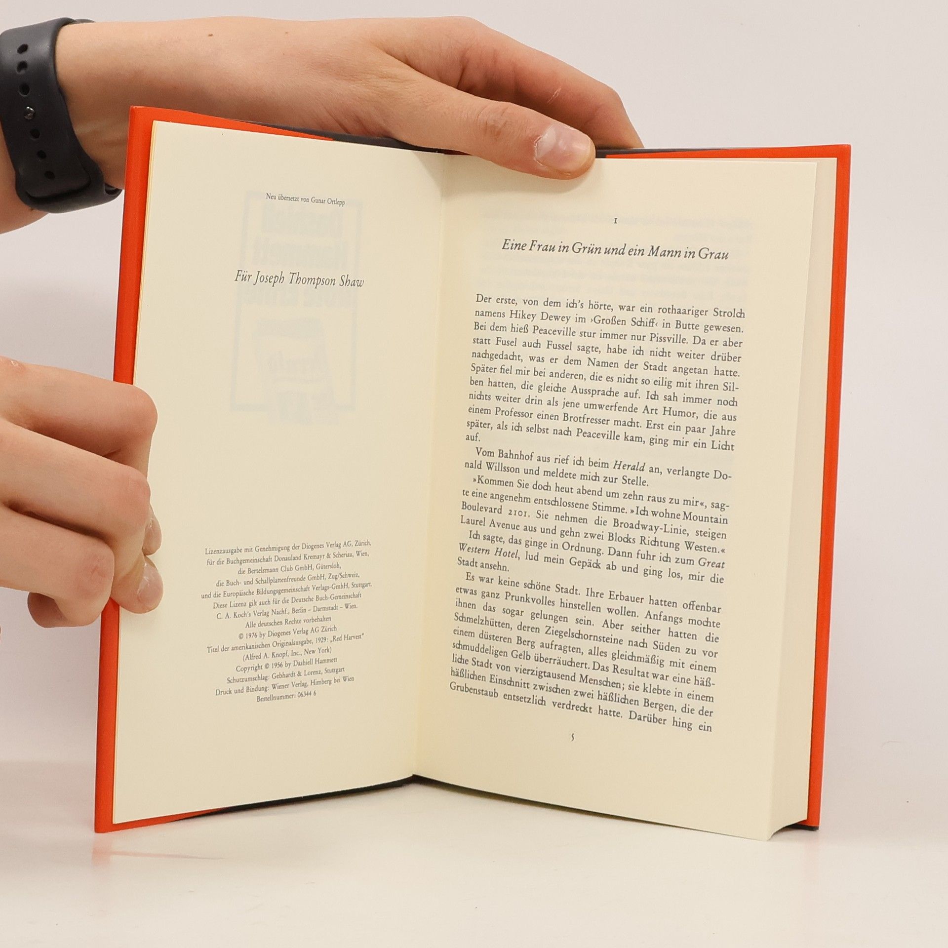 Dashiell Hammett Rote Ernte