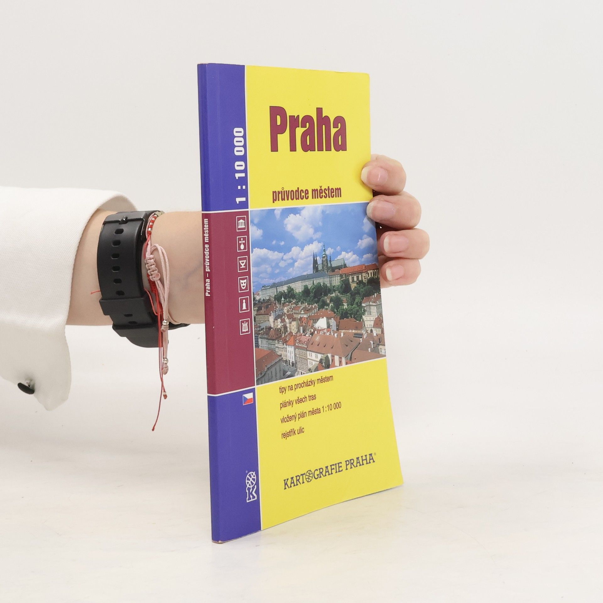 Vladimír Janoušek Praha průvodce městem 1:10 000