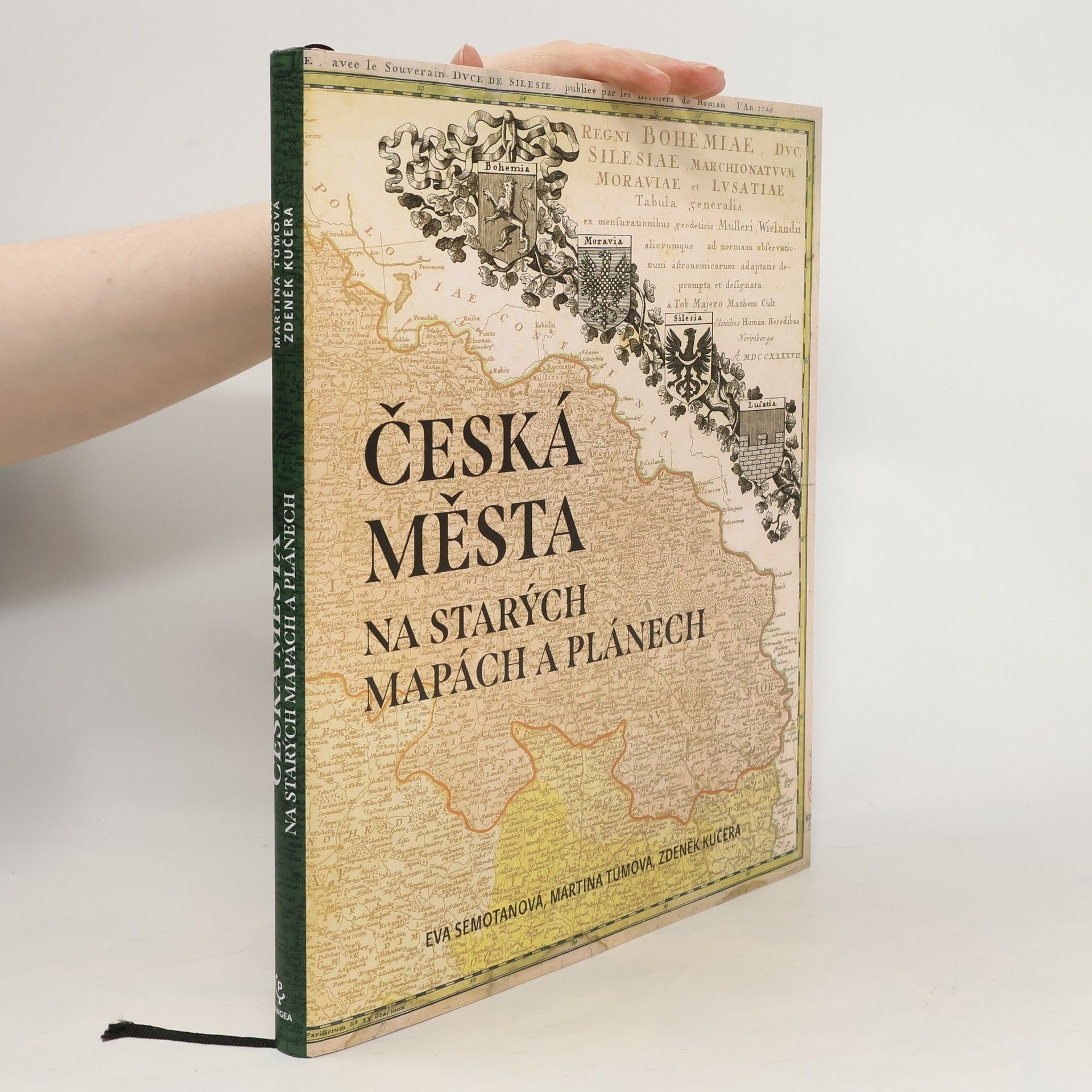 Eva Semotanová Česká města na starých mapách a plánech