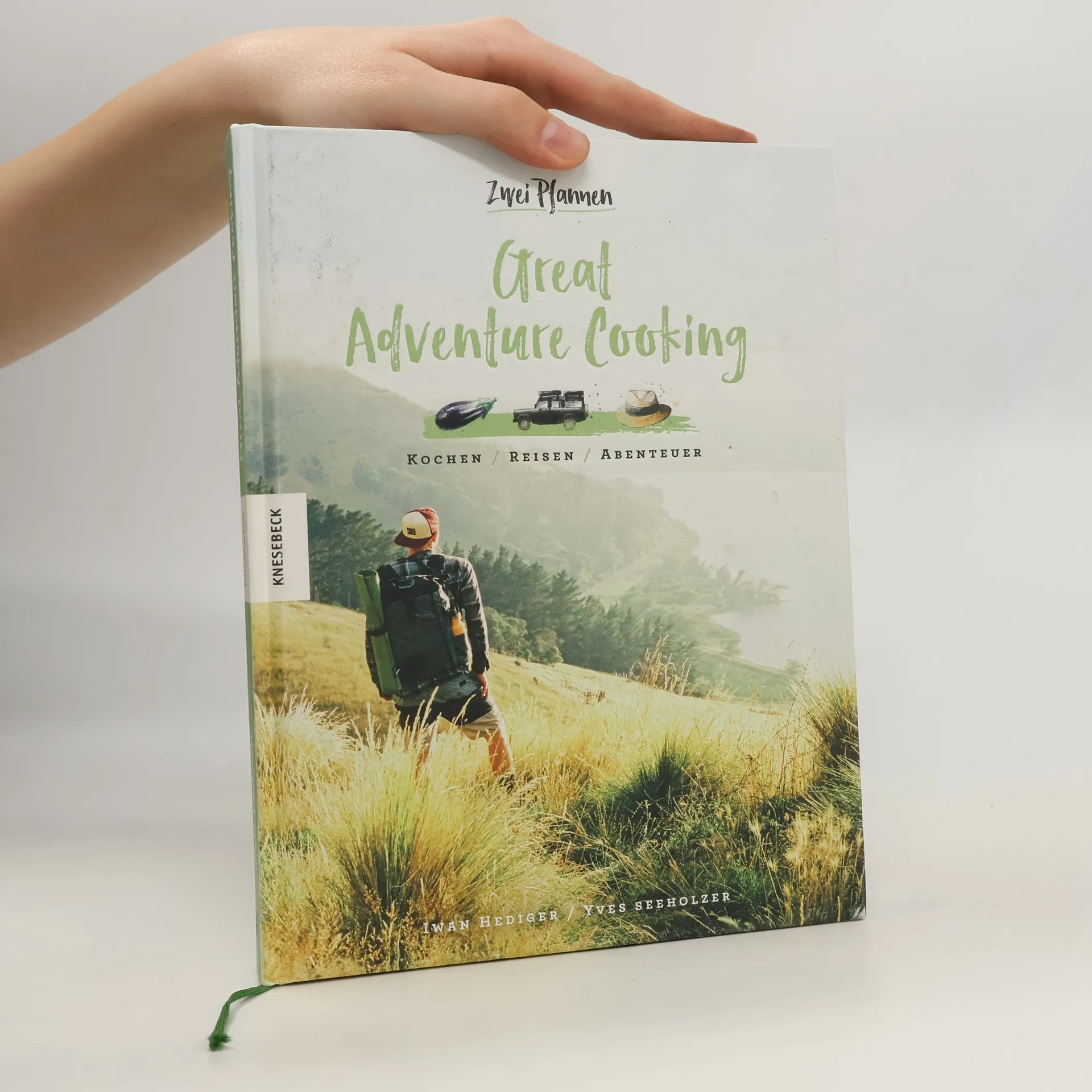 Zwei Pfannen Great Adventure Cooking | Book | Hardcover | Iwan Hediger | DE
