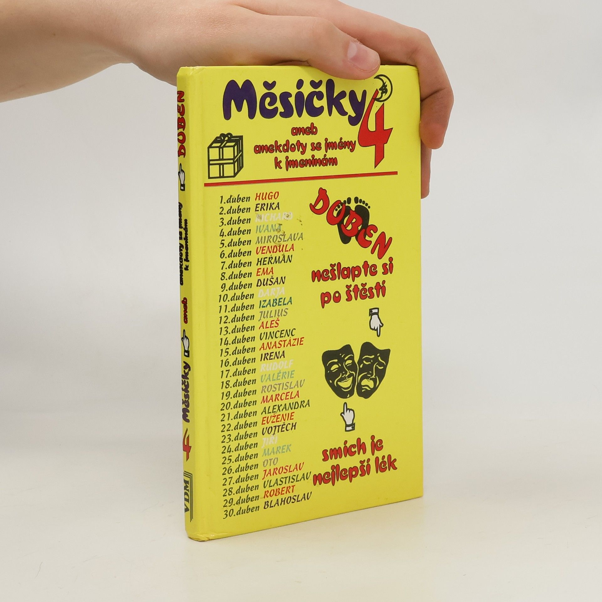 Jiří Žáček Měsíčky 4 aneb anekdoty se jmény k jmeninám – duben