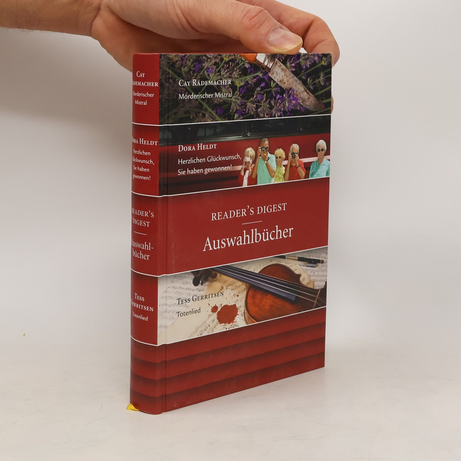 Cay Rademacher Auswahlbücher: Mörderischer Mistral; Herzlichen Glückwunsch, Sie haben gewonnen!; Totenlied